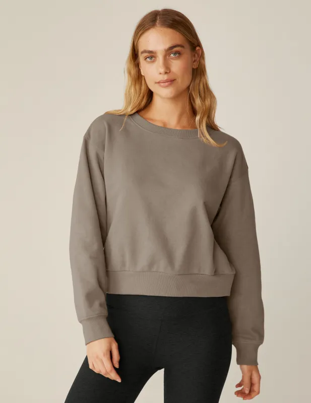 LuxeFleece Crewneck Sweatshirt sold by Beyond Yoga