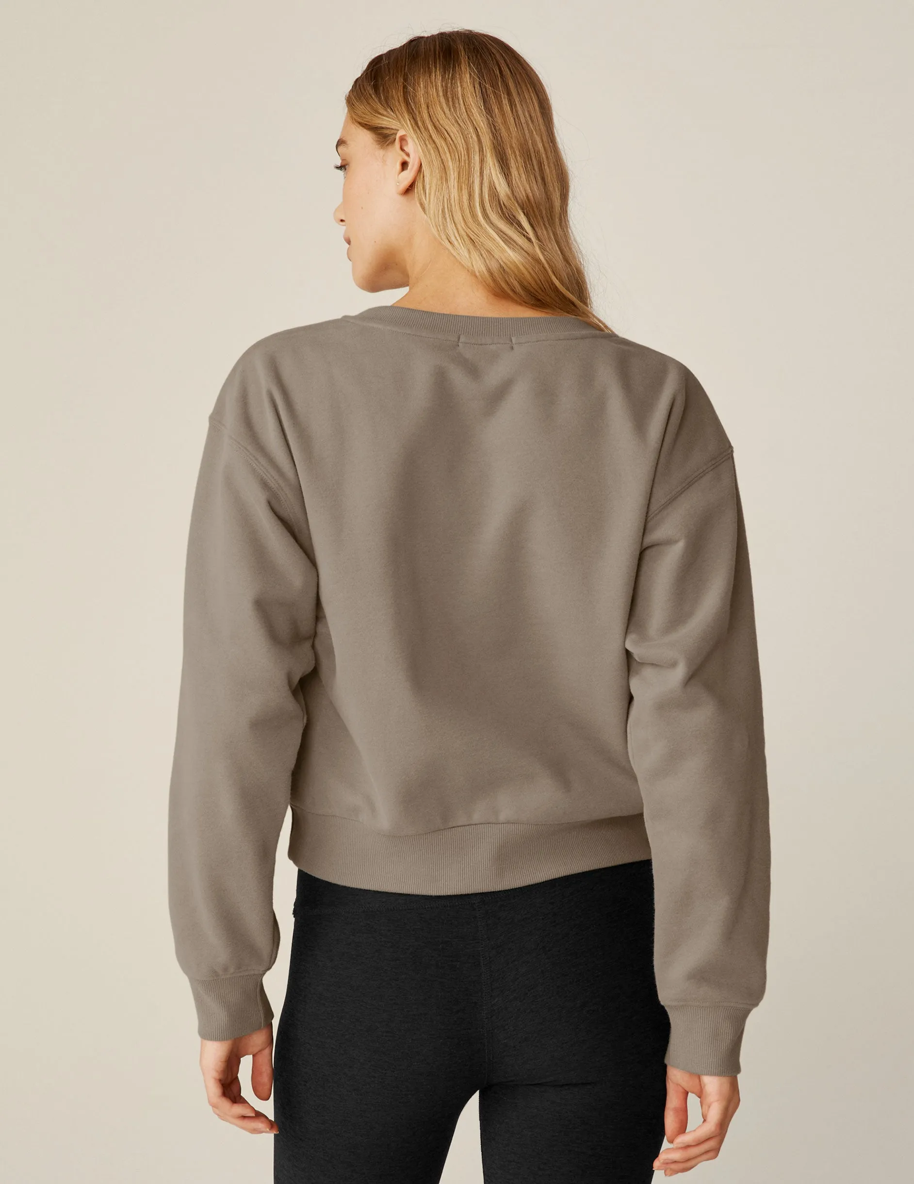 LuxeFleece Crewneck Sweatshirt sold by Beyond Yoga product image thumbnail 3
