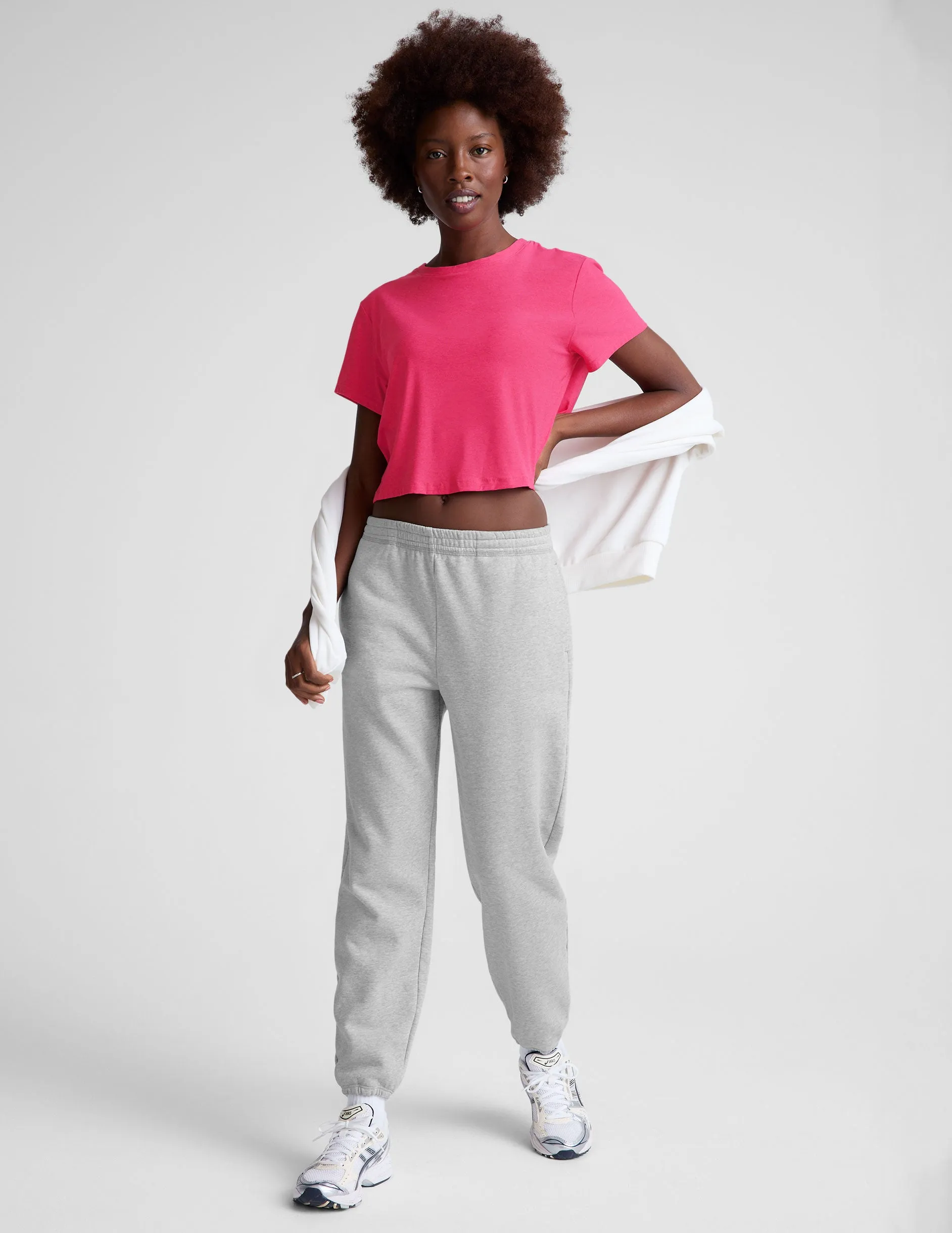 Featherweight Supreme Cropped Tee sold by Beyond Yoga product image thumbnail 4
