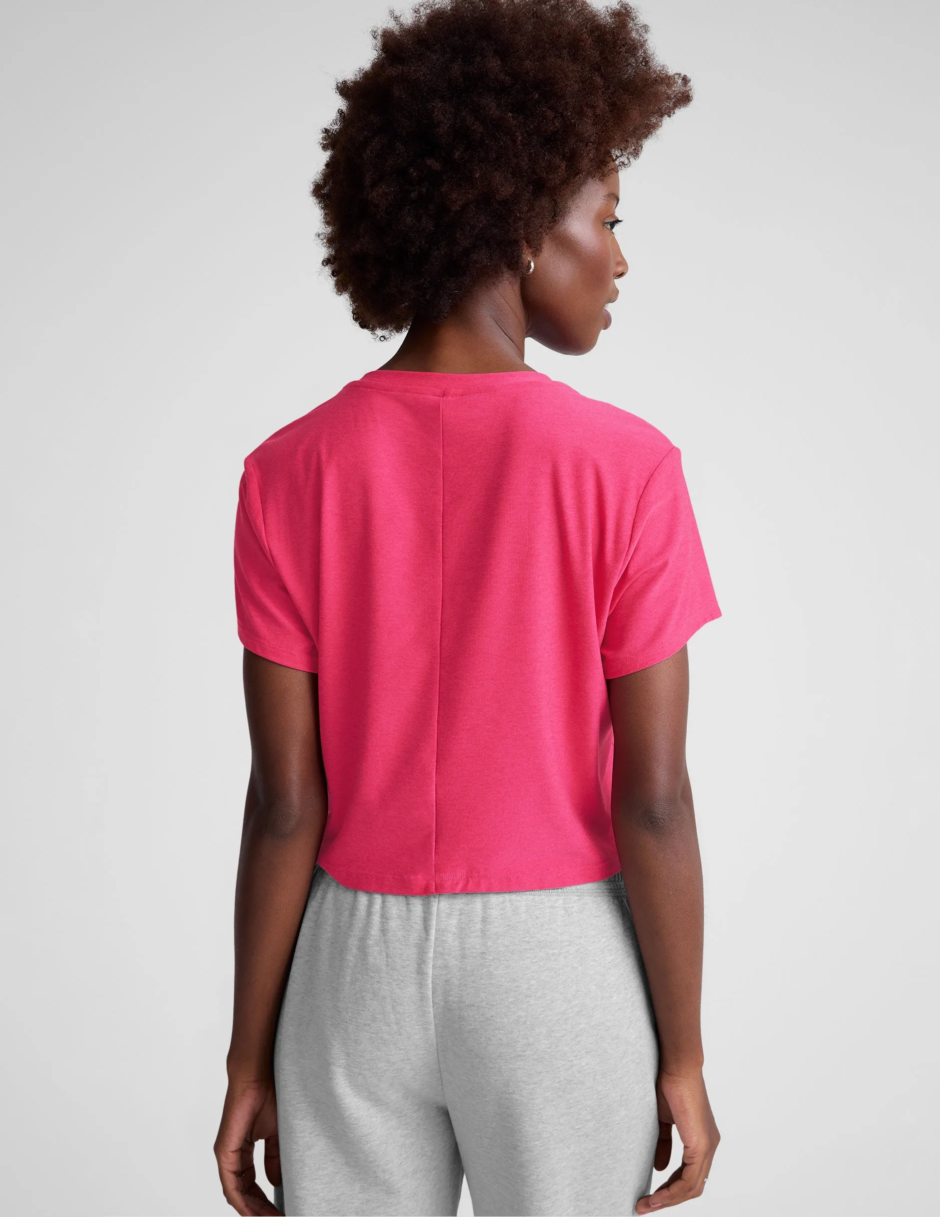 Featherweight Supreme Cropped Tee sold by Beyond Yoga product image thumbnail 3