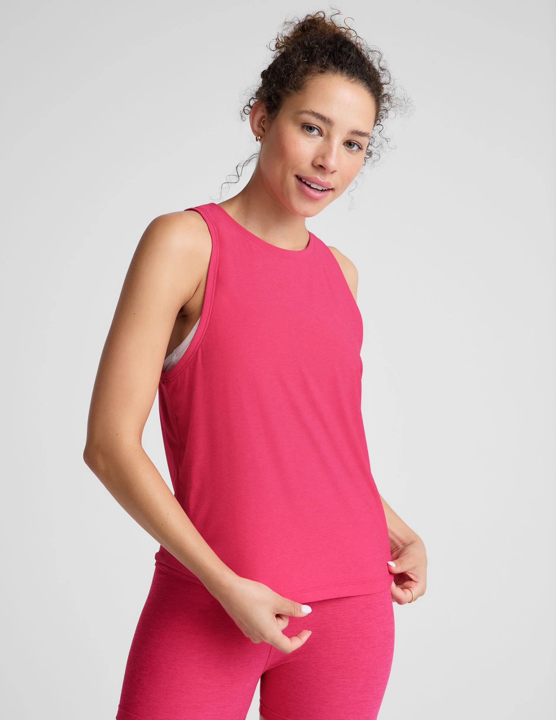 Featherweight Rebalance Tank sold by Beyond Yoga