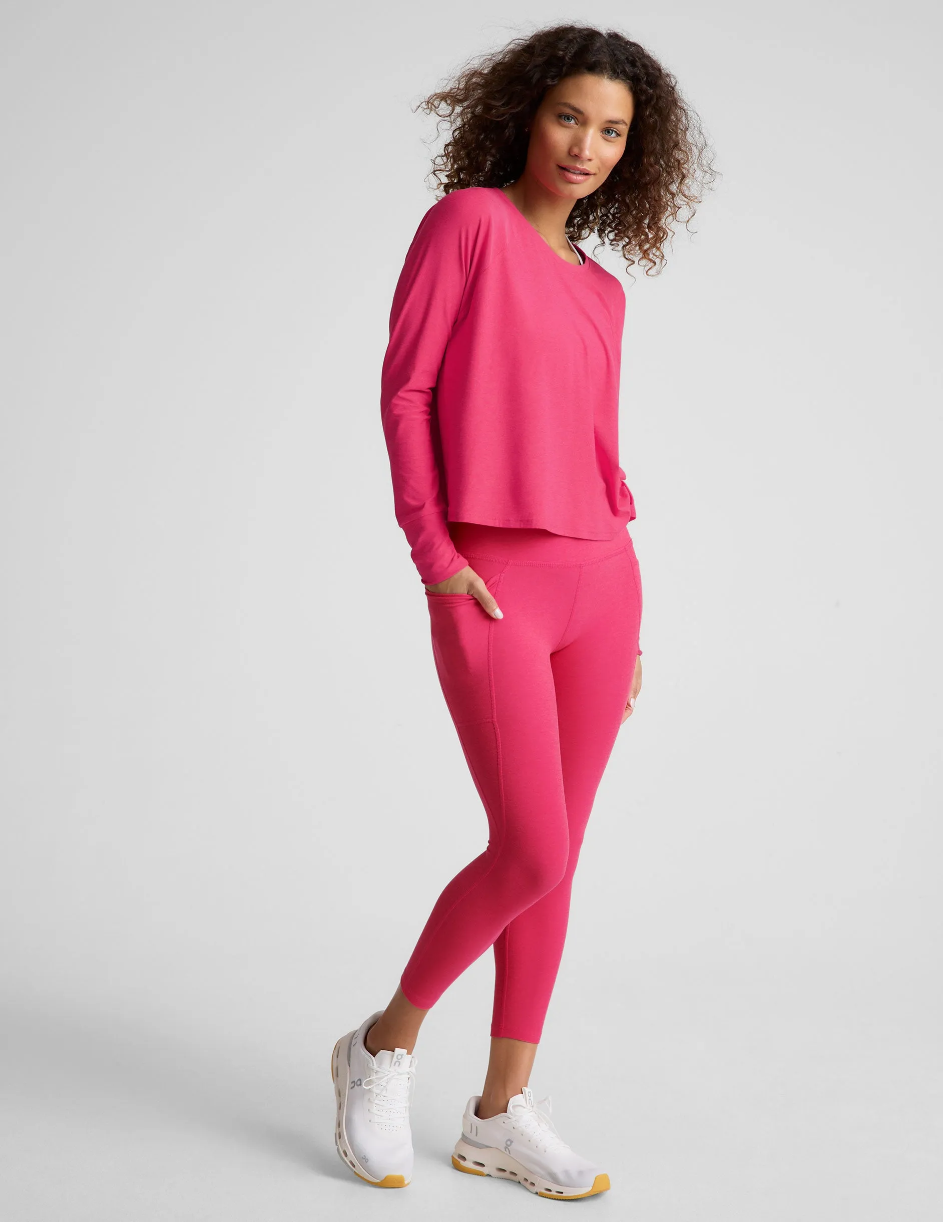 Spacedye Out Of Pocket High Waisted Capri Legging sold by Beyond Yoga product image thumbnail 5