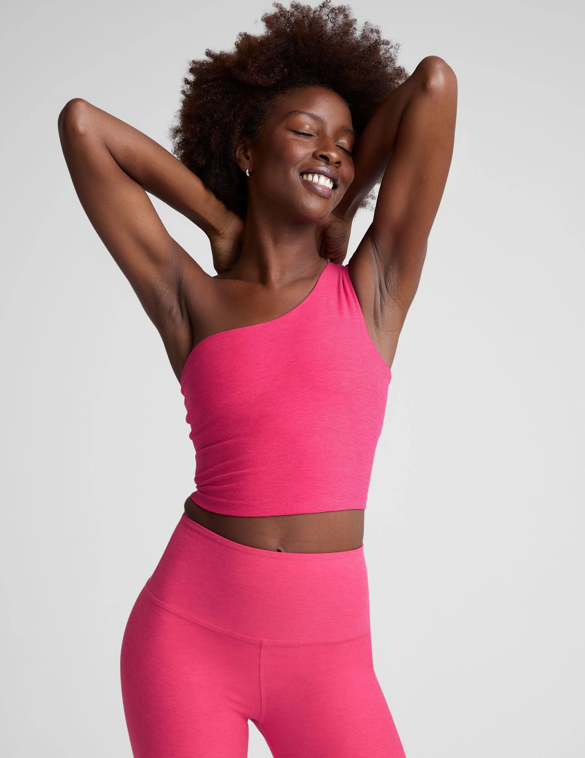 Spacedye The Bold Shoulder Cropped Tank sold by Beyond Yoga product image thumbnail 2