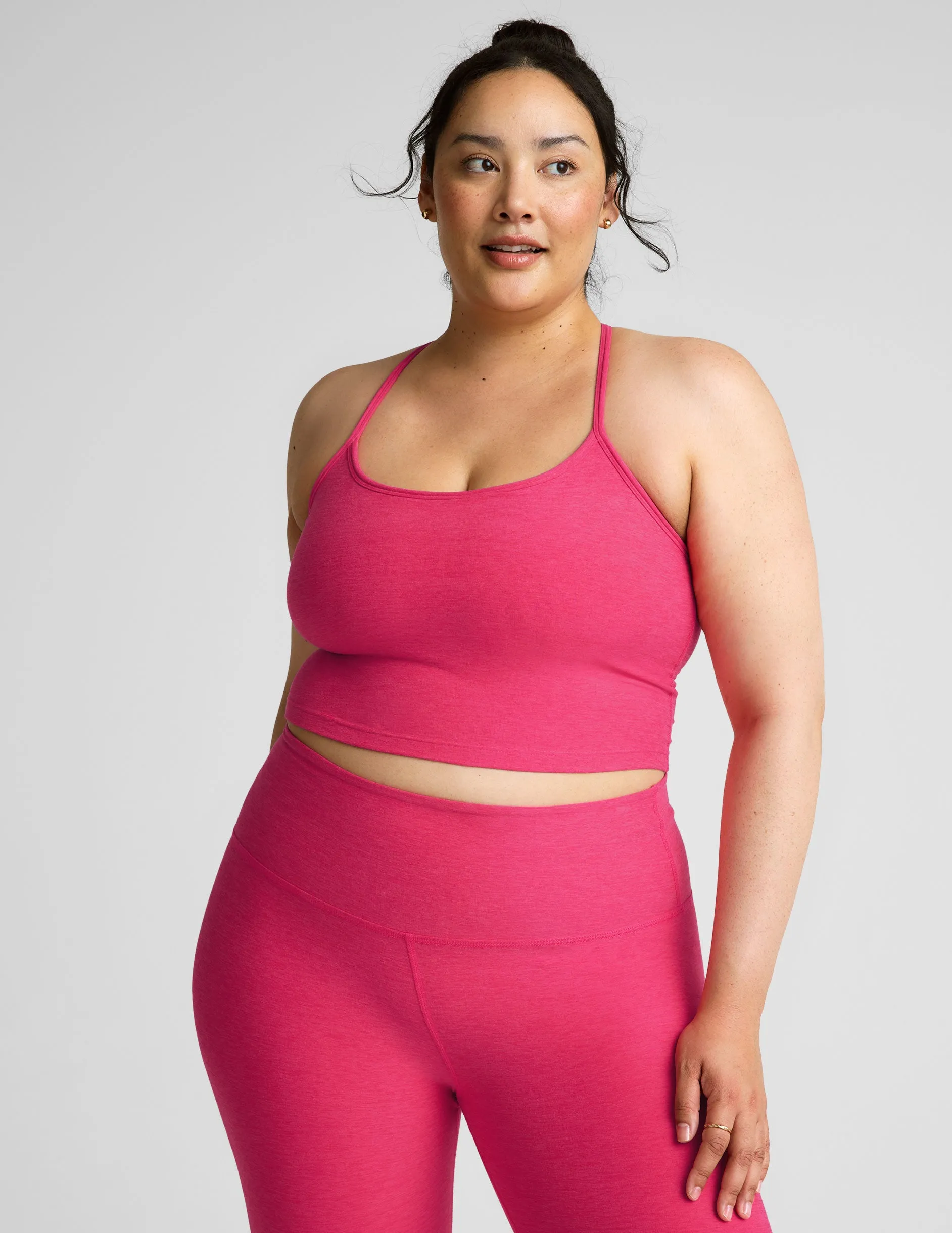 Spacedye Slim Racerback Cropped Tank sold by Beyond Yoga product image thumbnail 5