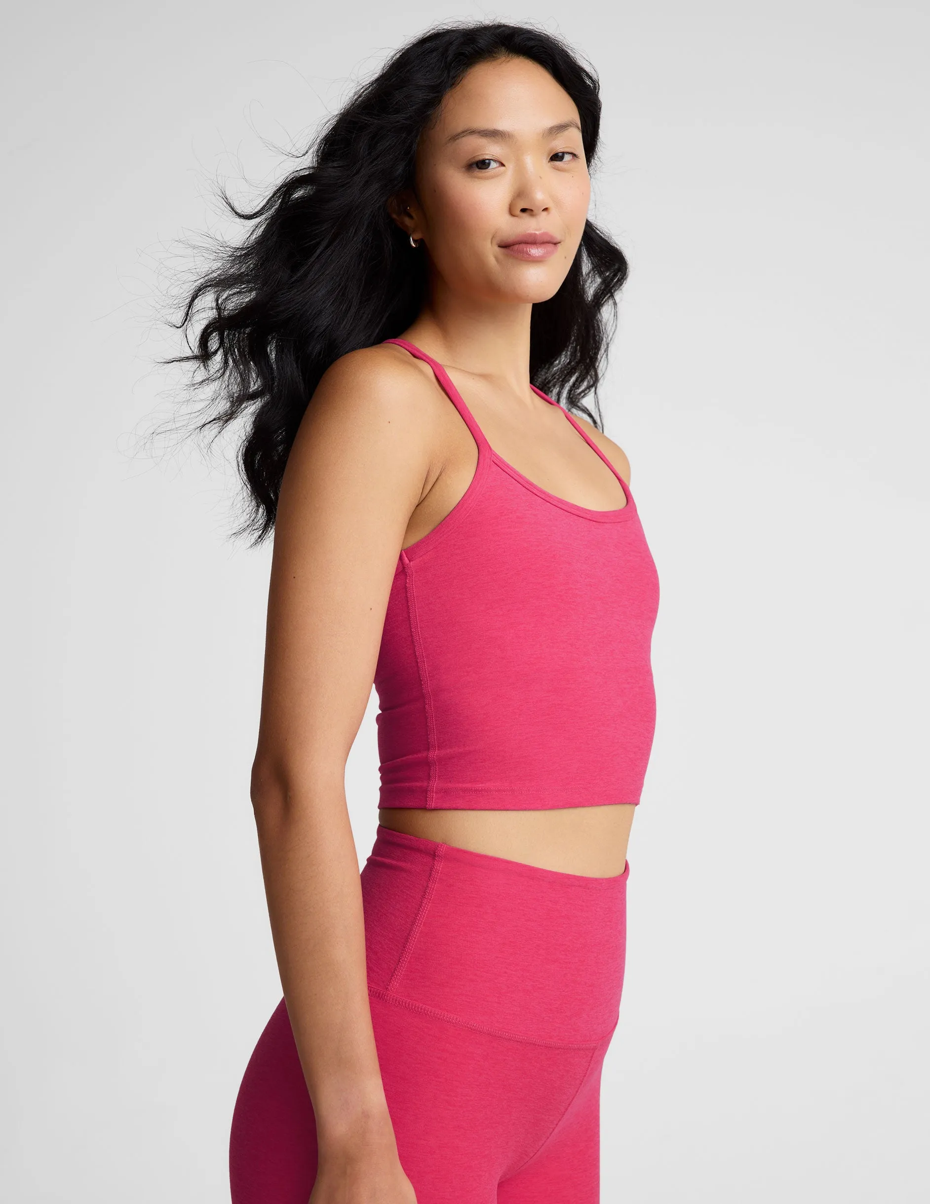 Spacedye Slim Racerback Cropped Tank sold by Beyond Yoga product image thumbnail 2