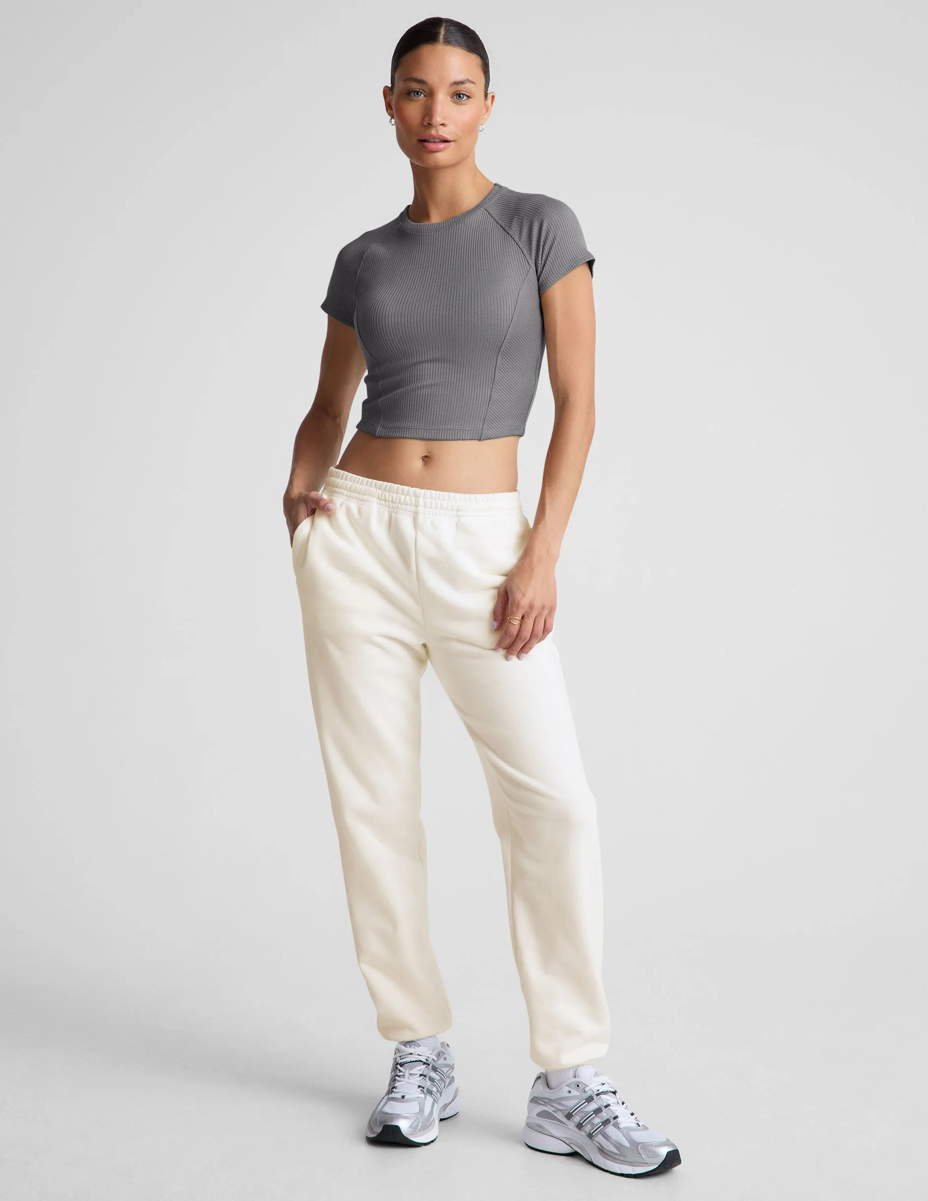 Silhouette Cropped Tee sold by Beyond Yoga product image thumbnail 4
