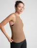 Featherweight Your Fit Shirred Tank sold by Beyond Yoga