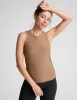 Featherweight Your Fit Shirred Tank sold by Beyond Yoga