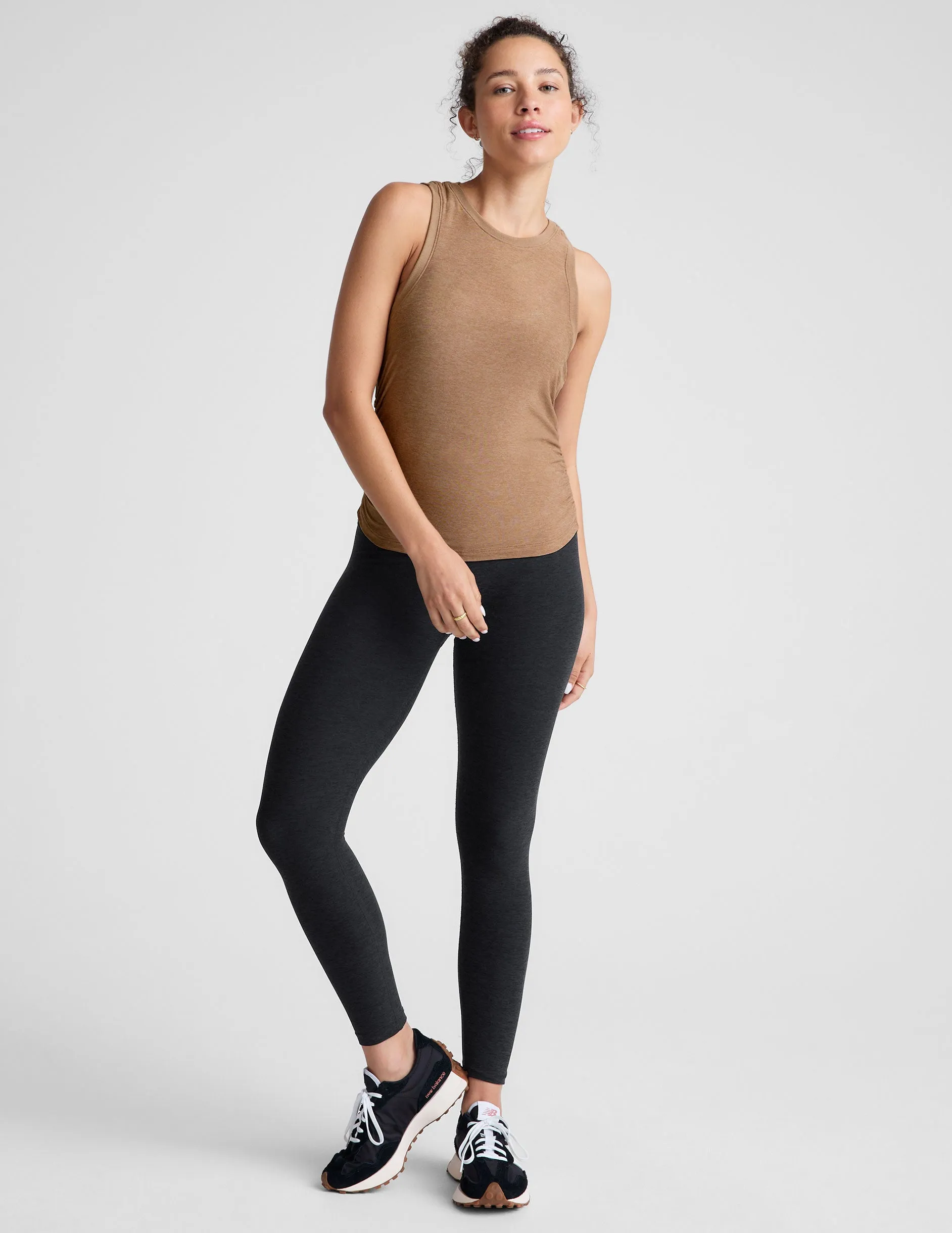 Featherweight Your Fit Shirred Tank sold by Beyond Yoga product image thumbnail 5