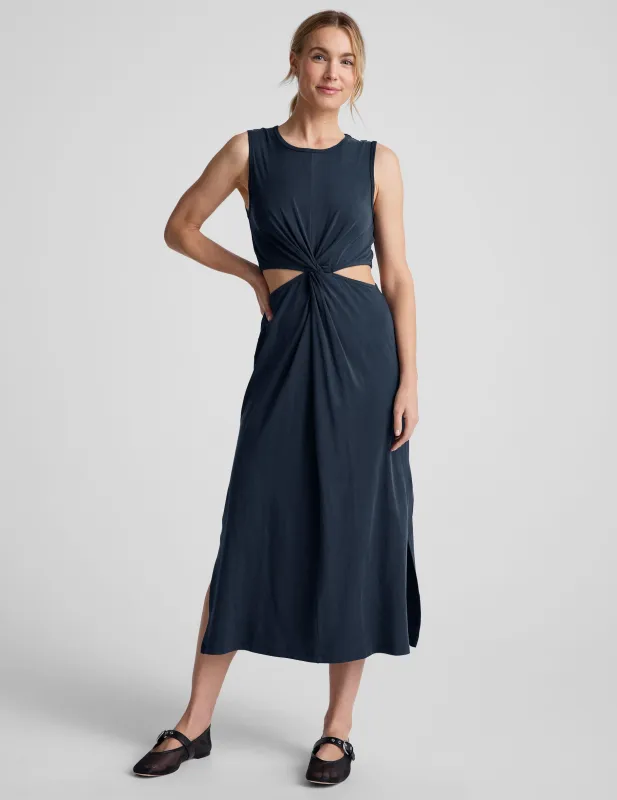 Around The World Front Twist Dress sold by Beyond Yoga