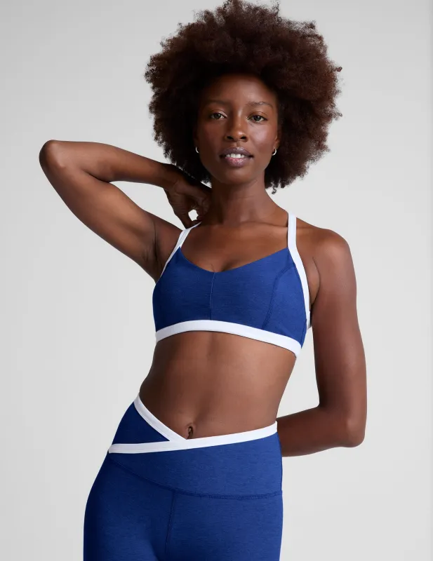 Spacedye Outlines Bra sold by Beyond Yoga