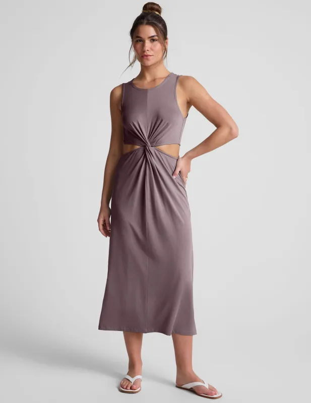 Around The World Front Twist Dress sold by Beyond Yoga