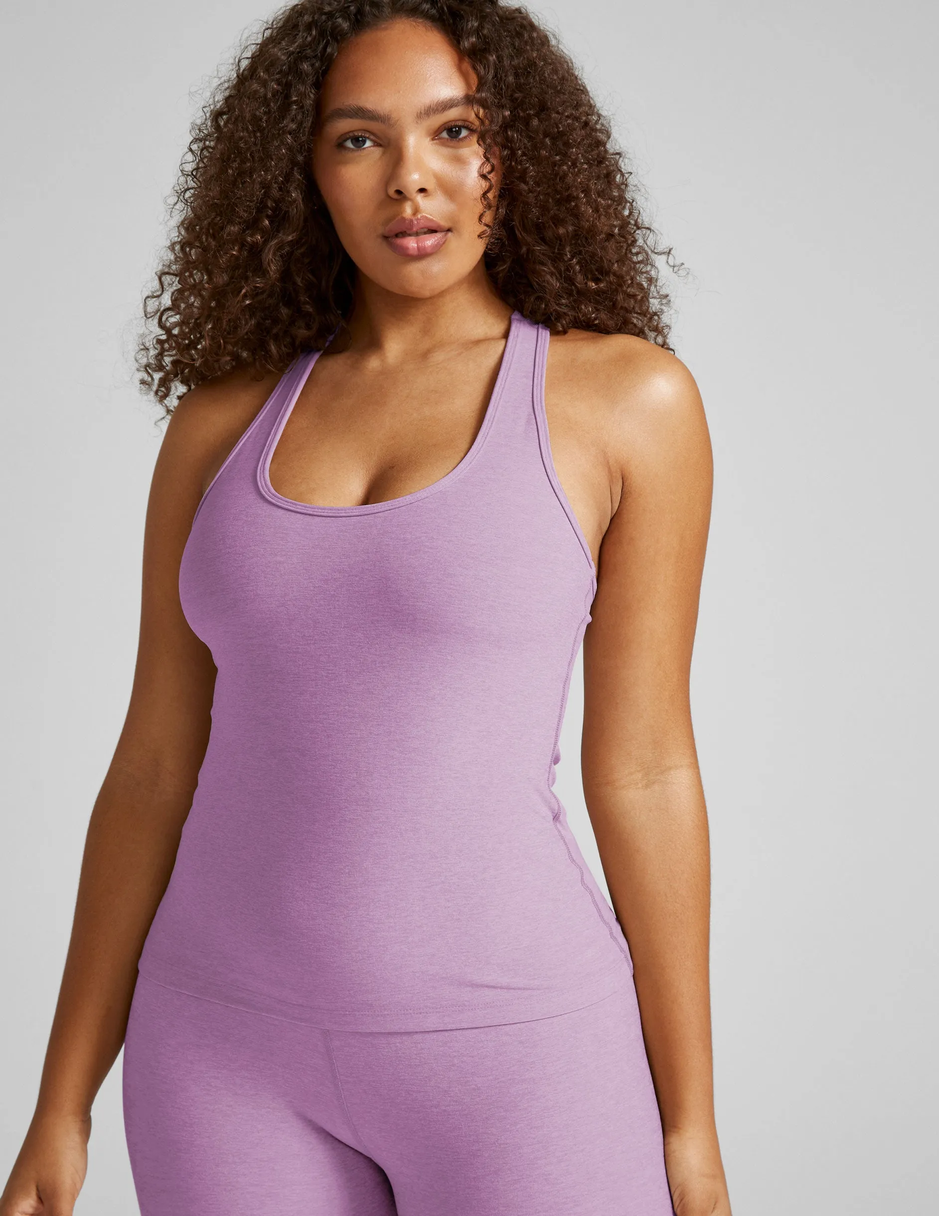 Spacedye Step Up Racerback Tank sold by Beyond Yoga
