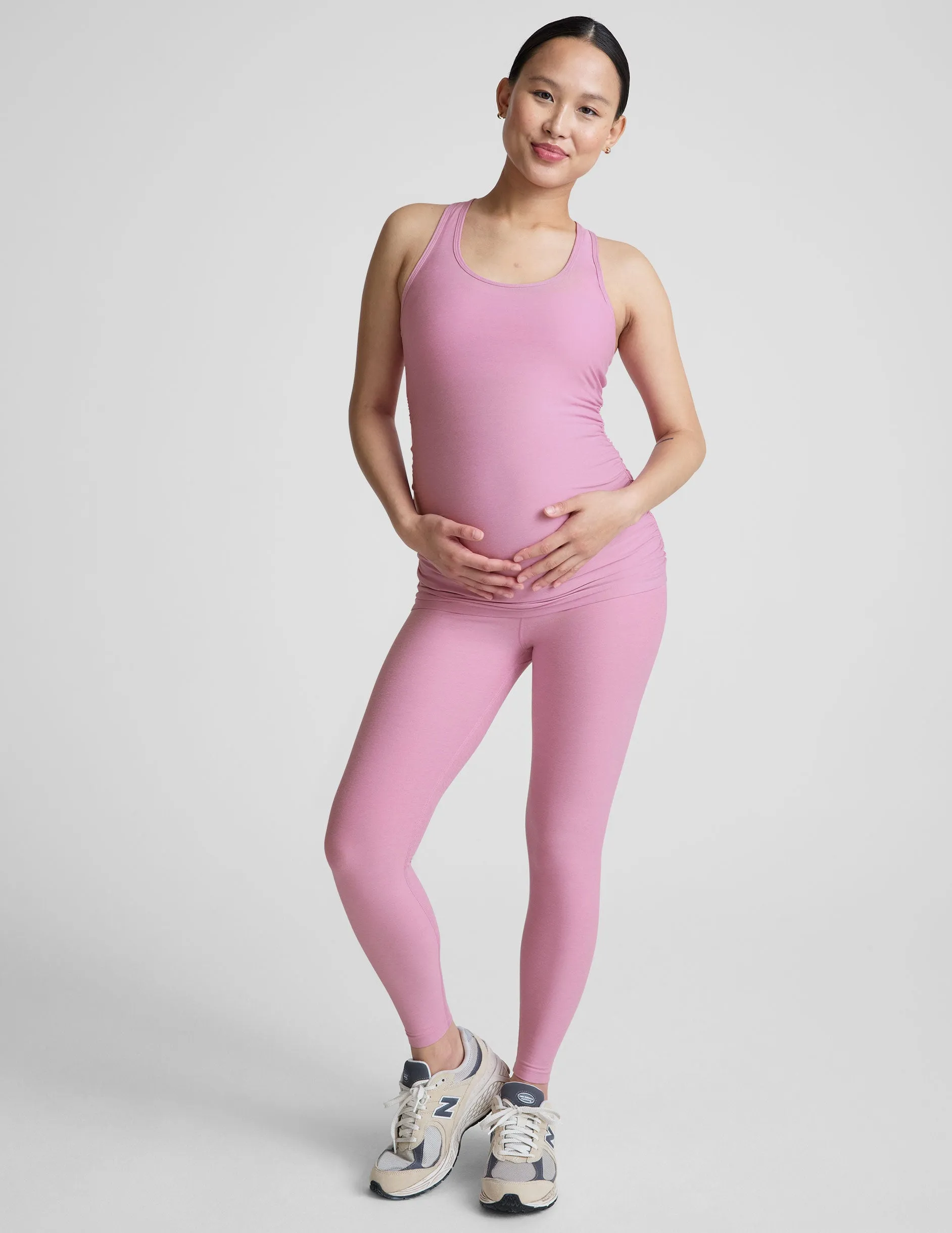 Featherweight Let It Grow Racerback Maternity Tank sold by Beyond Yoga product image thumbnail 5