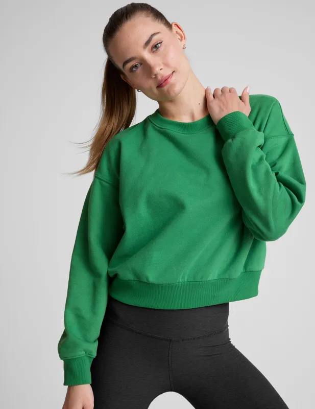 LuxeFleece Crewneck Sweatshirt sold by Beyond Yoga