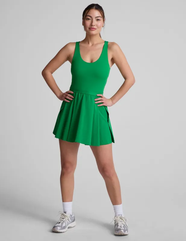 Score Pleated Dress sold by Beyond Yoga