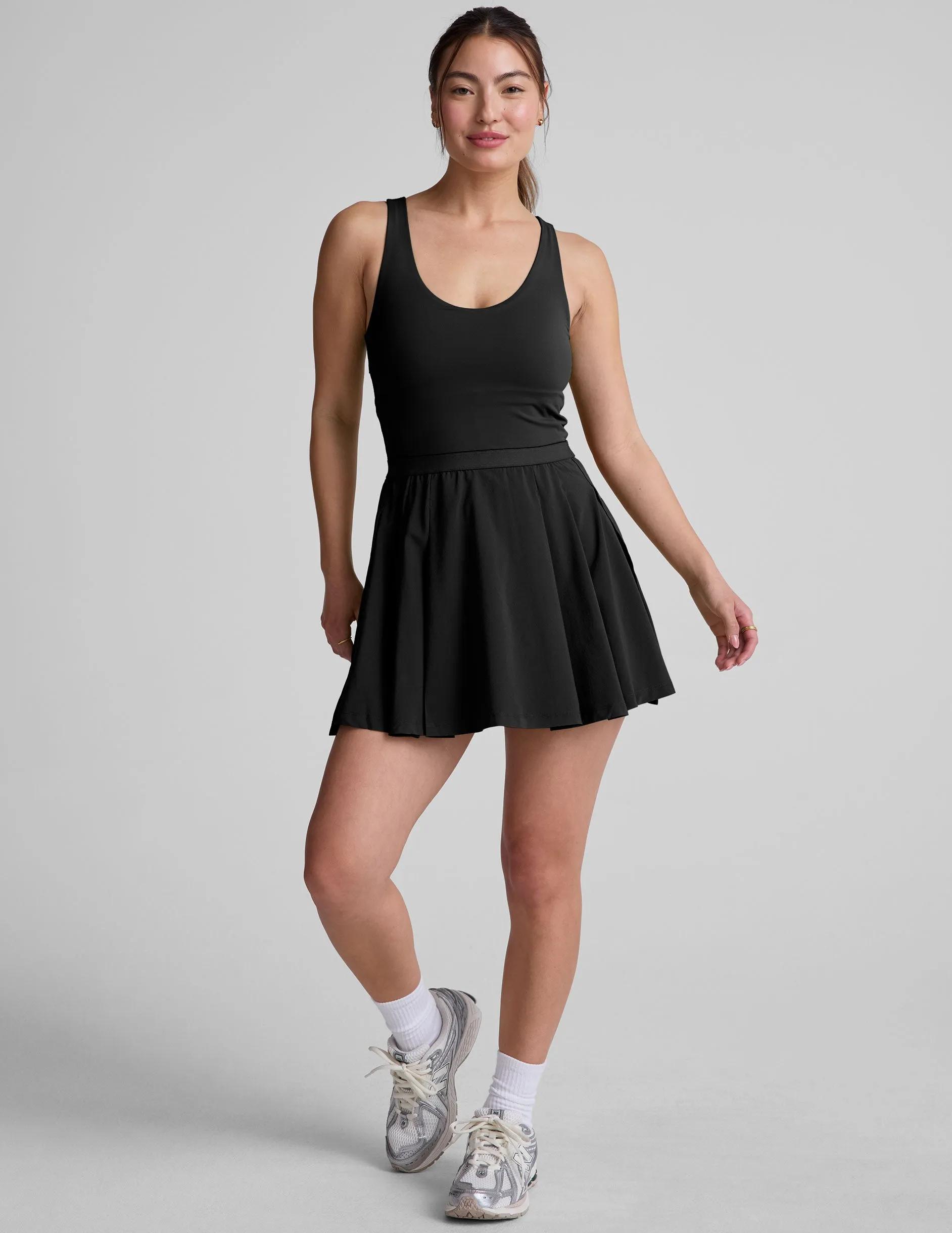 Score Pleated Dress sold by Beyond Yoga