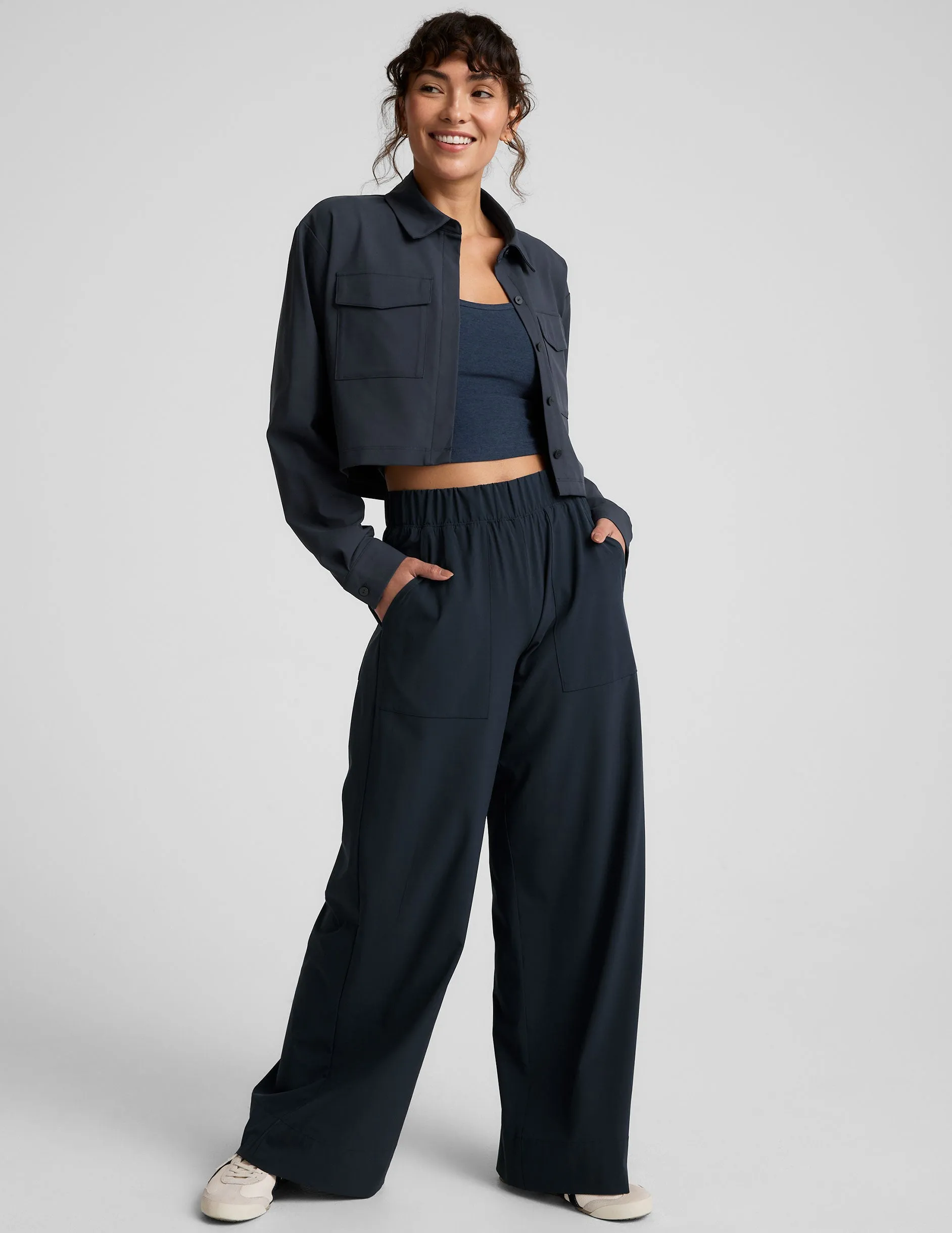 Midtown Cropped Jacket sold by Beyond Yoga product image thumbnail 4