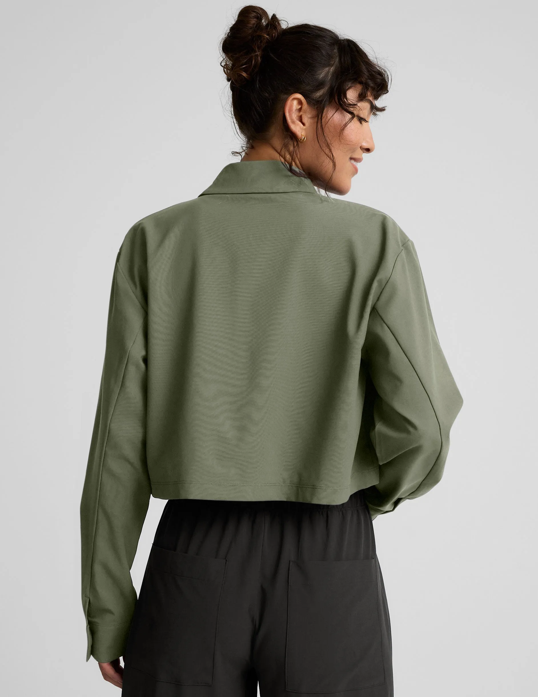 Midtown Cropped Jacket sold by Beyond Yoga product image thumbnail 3