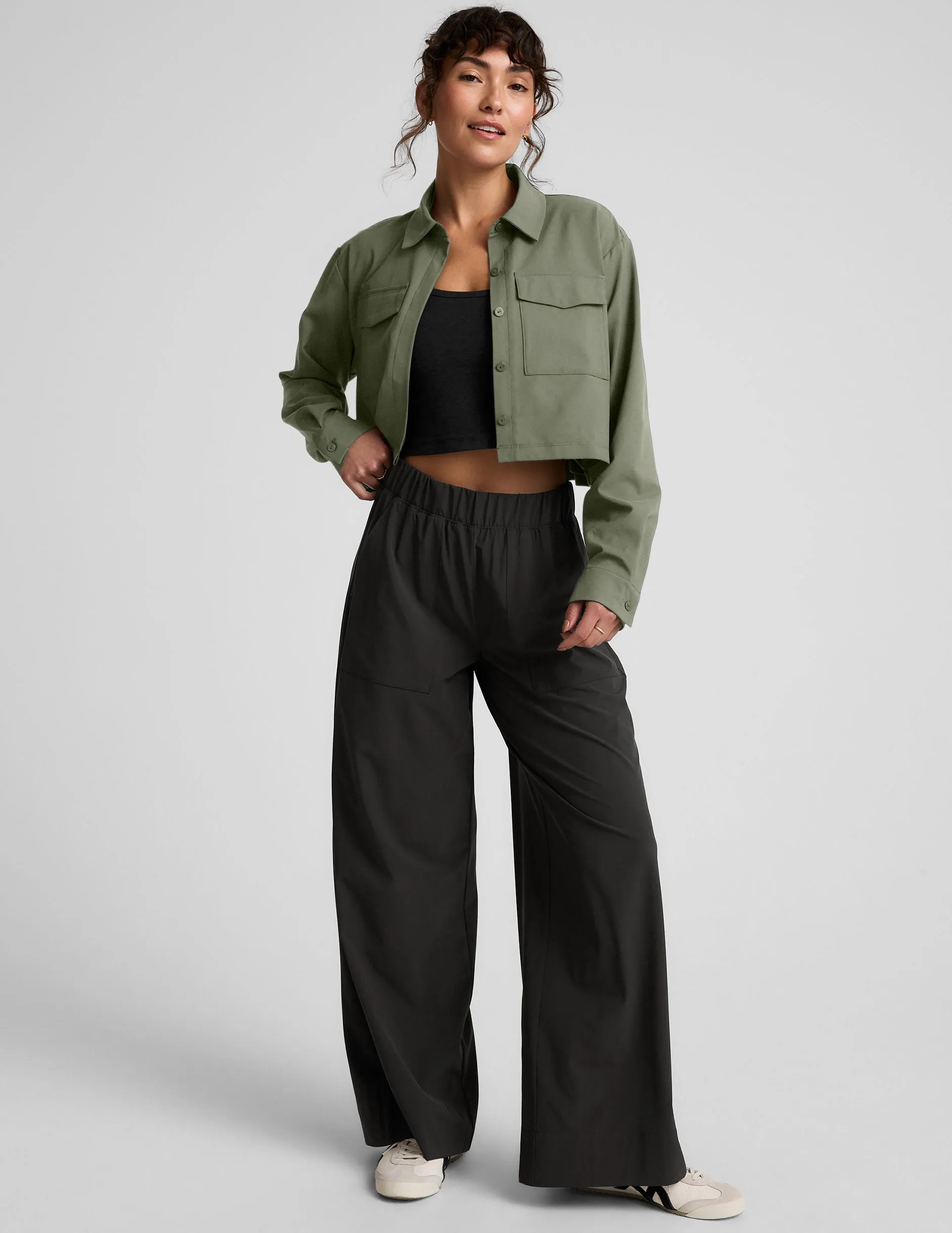 Midtown Cropped Jacket sold by Beyond Yoga product image thumbnail 4