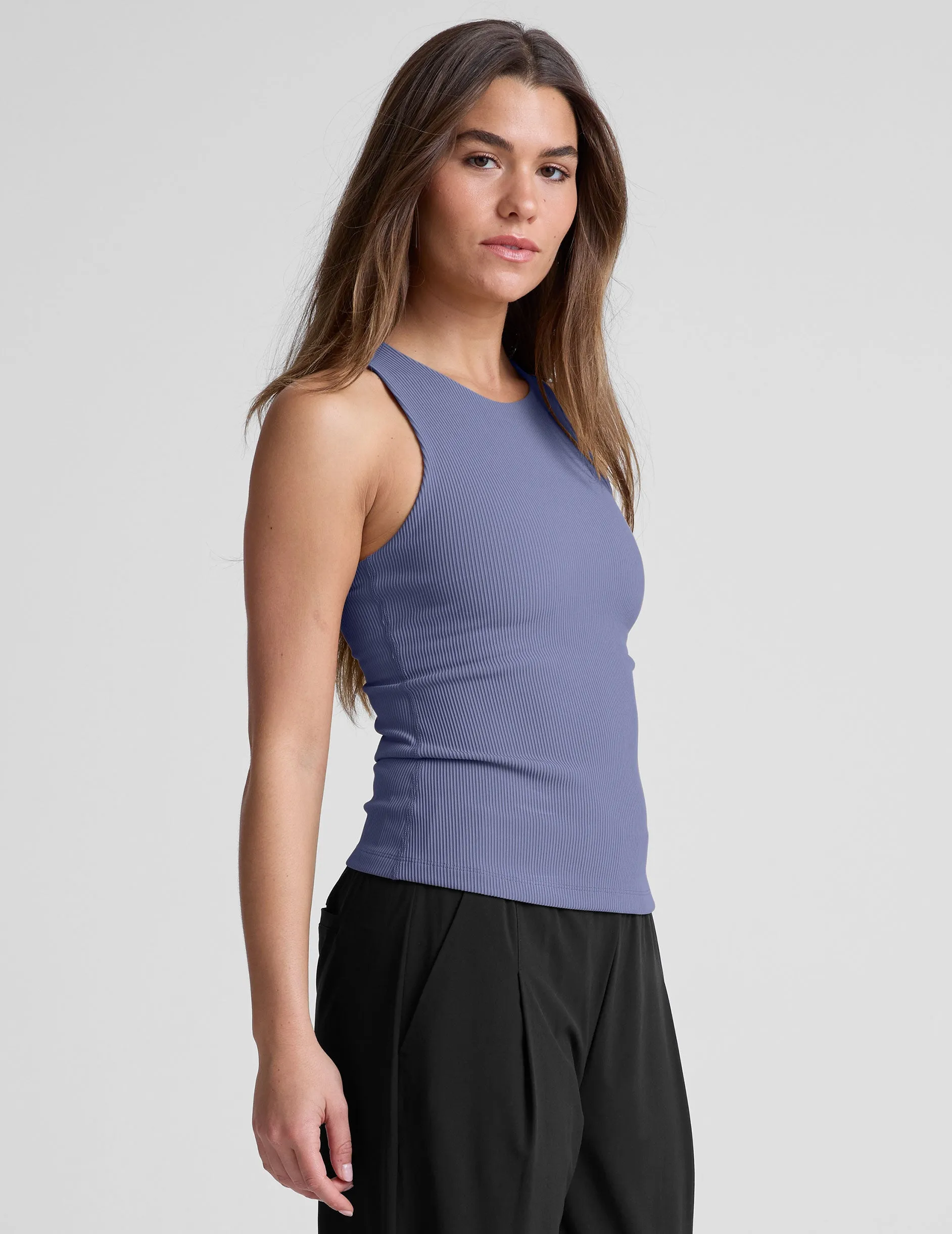 Refocus Ribbed Classic Tank sold by Beyond Yoga product image thumbnail 2