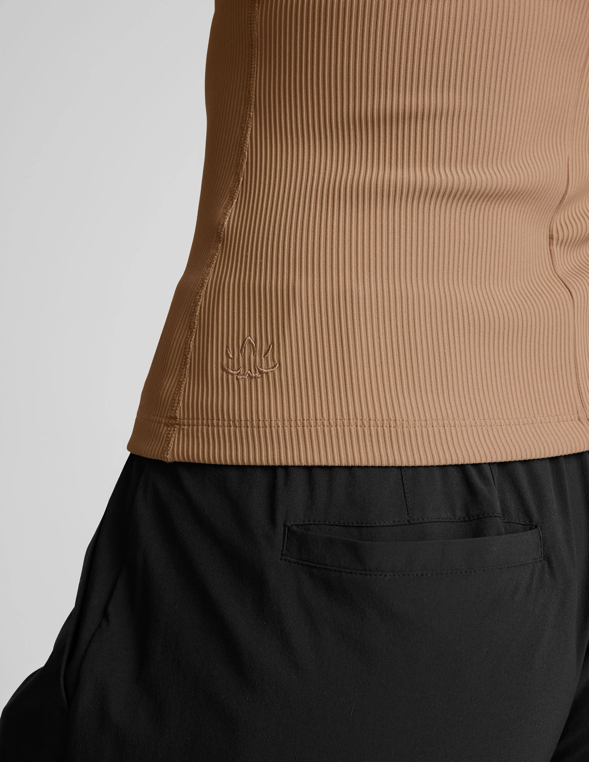 Refocus Ribbed Classic Tank sold by Beyond Yoga product image thumbnail 5