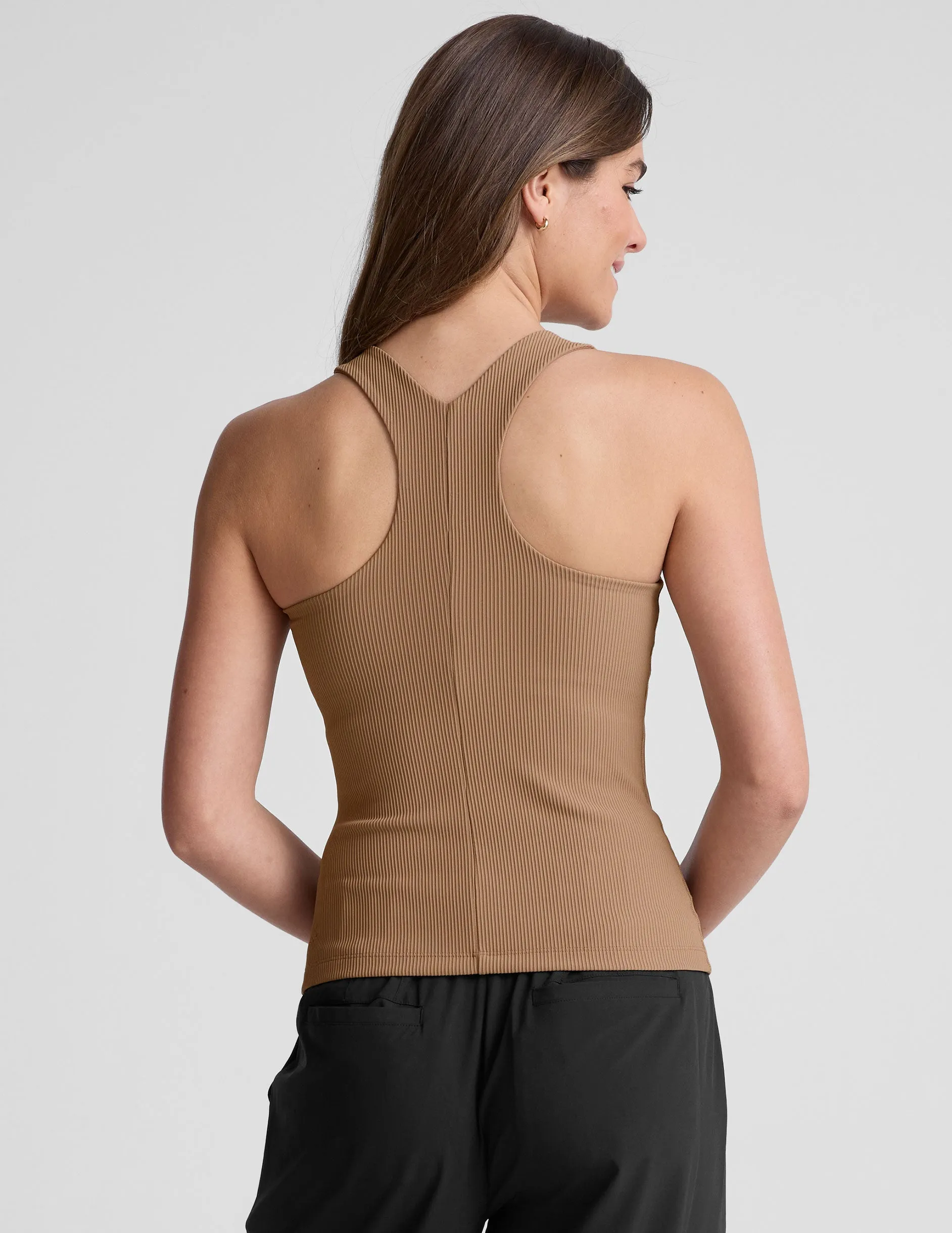 Refocus Ribbed Classic Tank sold by Beyond Yoga product image thumbnail 4