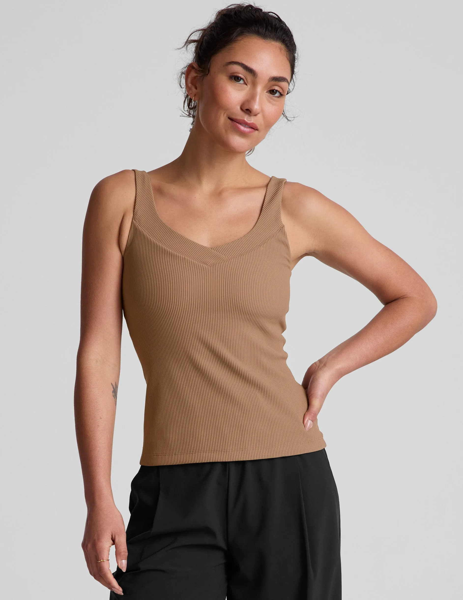 Impulse Ribbed Classic Tank sold by Beyond Yoga