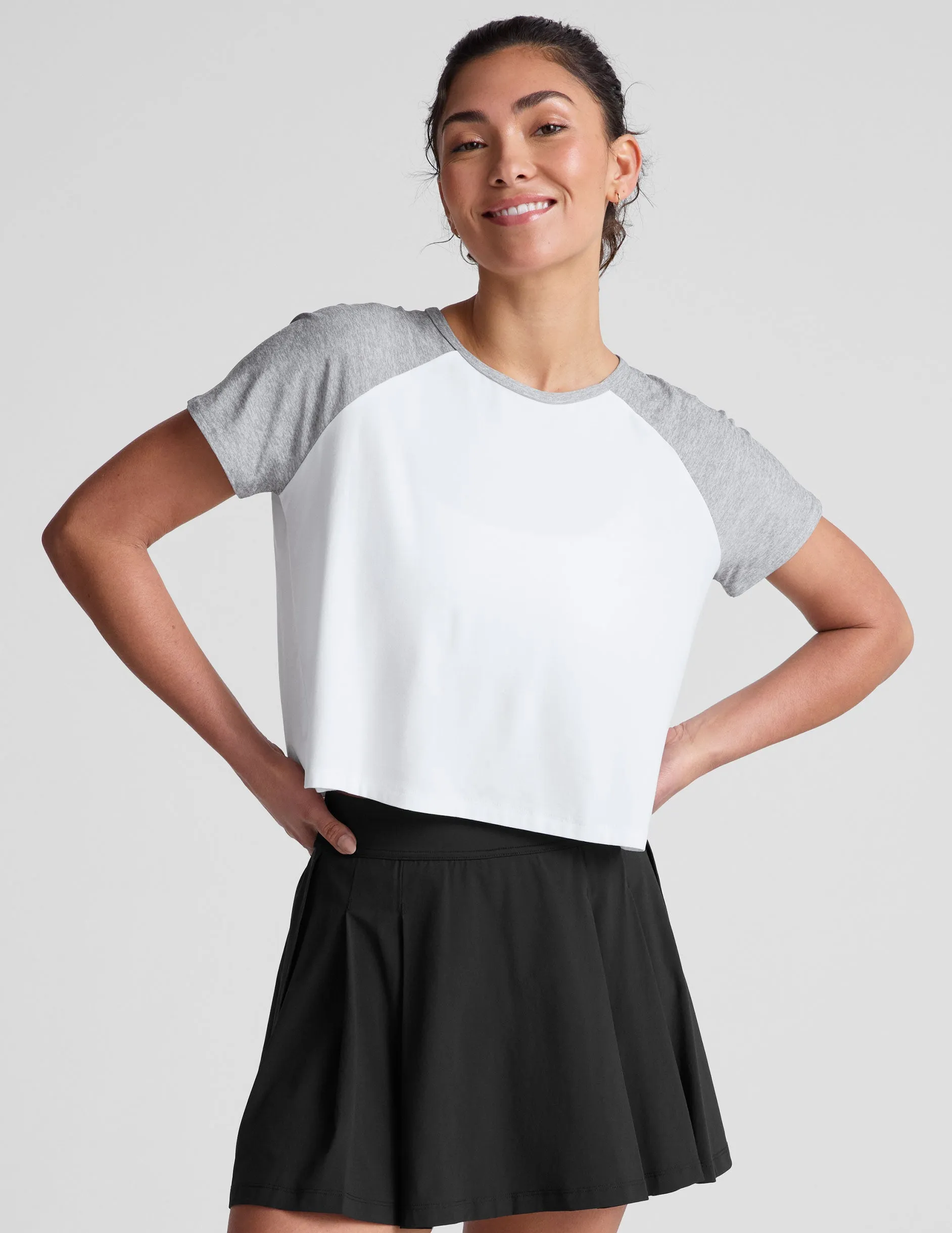 Featherweight Colorblock Tee sold by Beyond Yoga