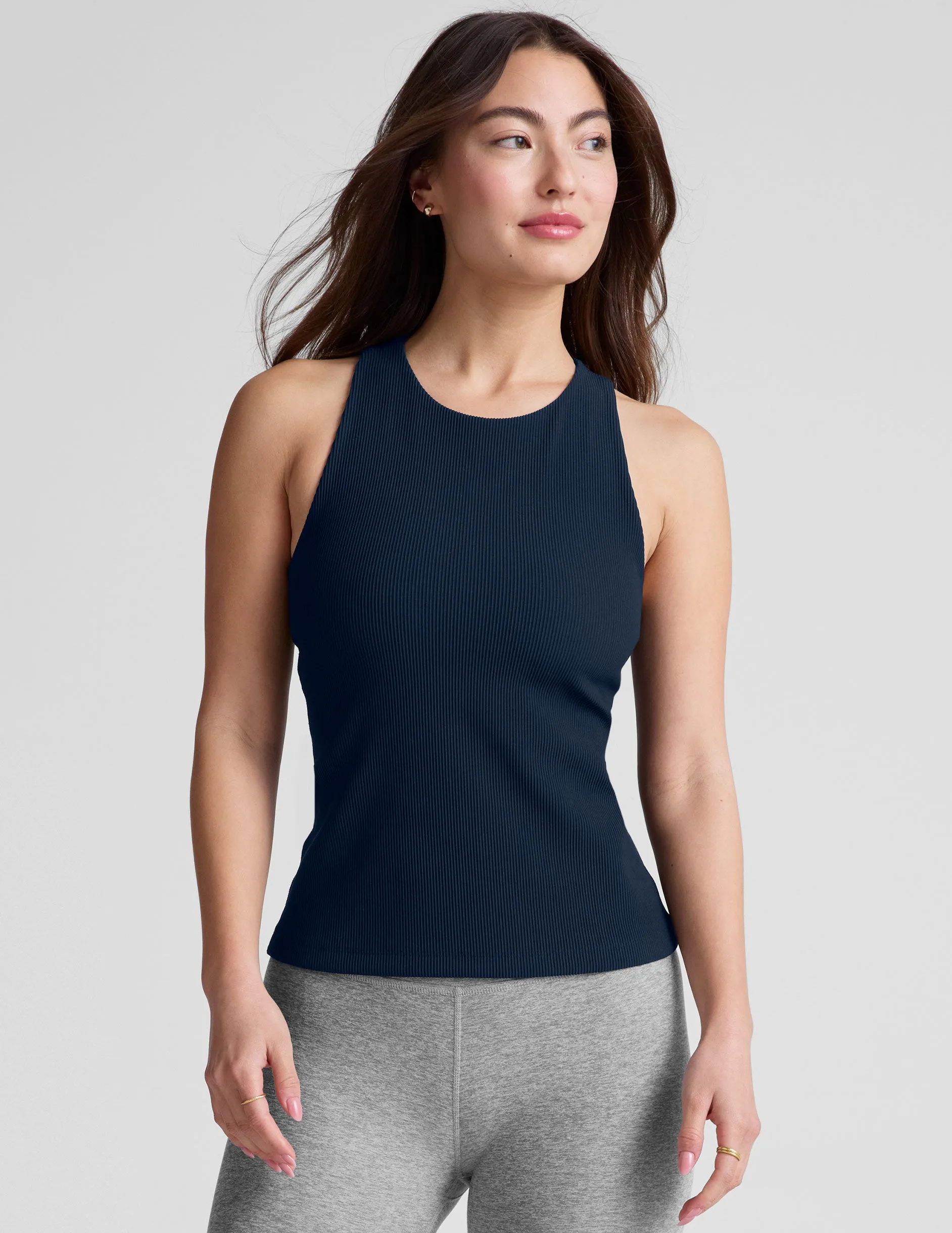 Refocus Ribbed Classic Tank sold by Beyond Yoga