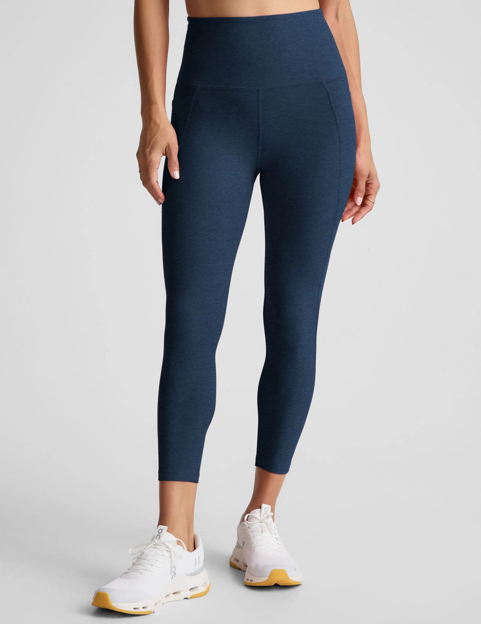Spacedye Out Of Pocket High Waisted Capri Legging sold by Beyond Yoga
