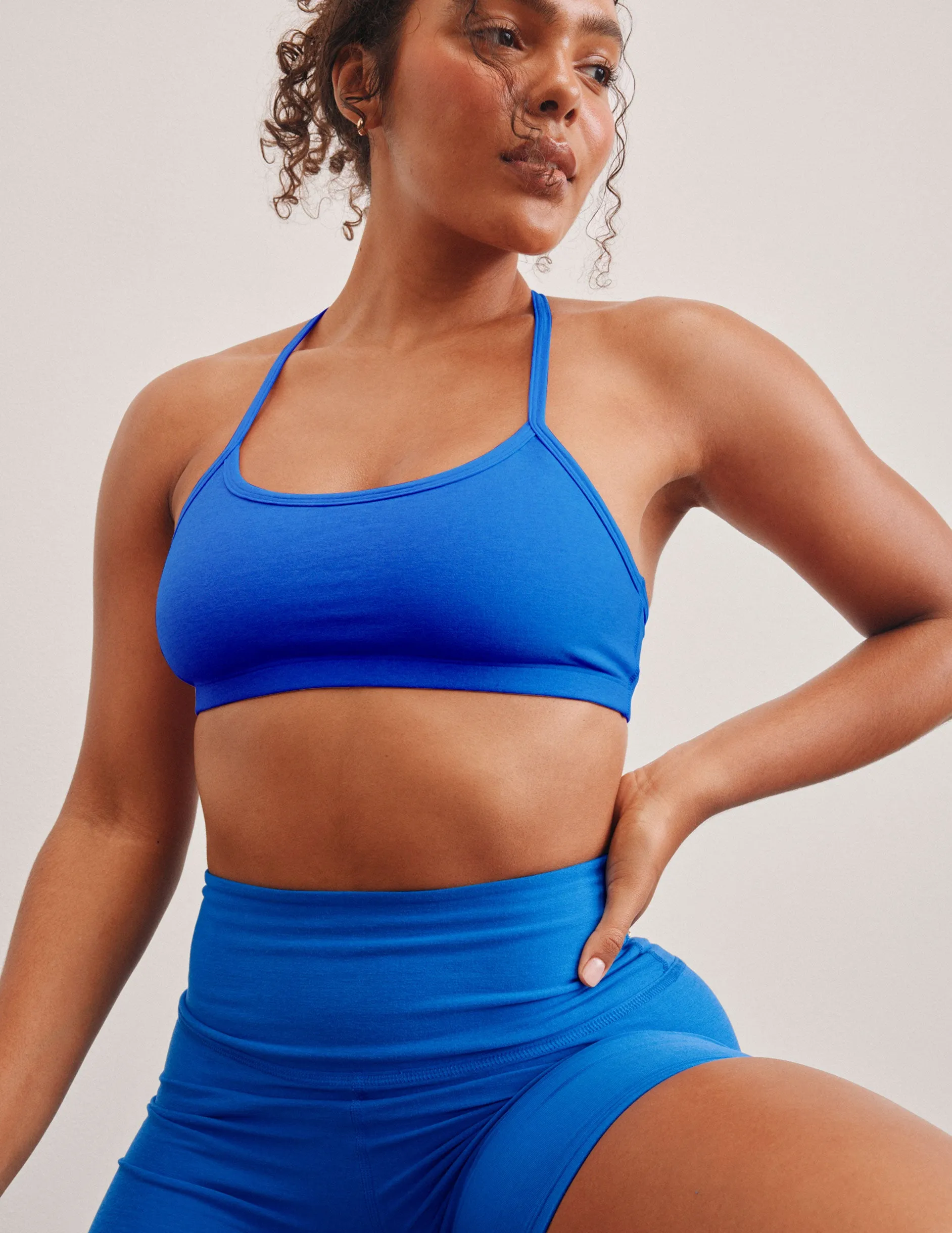 Spacedye Slim Racerback Bra sold by Beyond Yoga