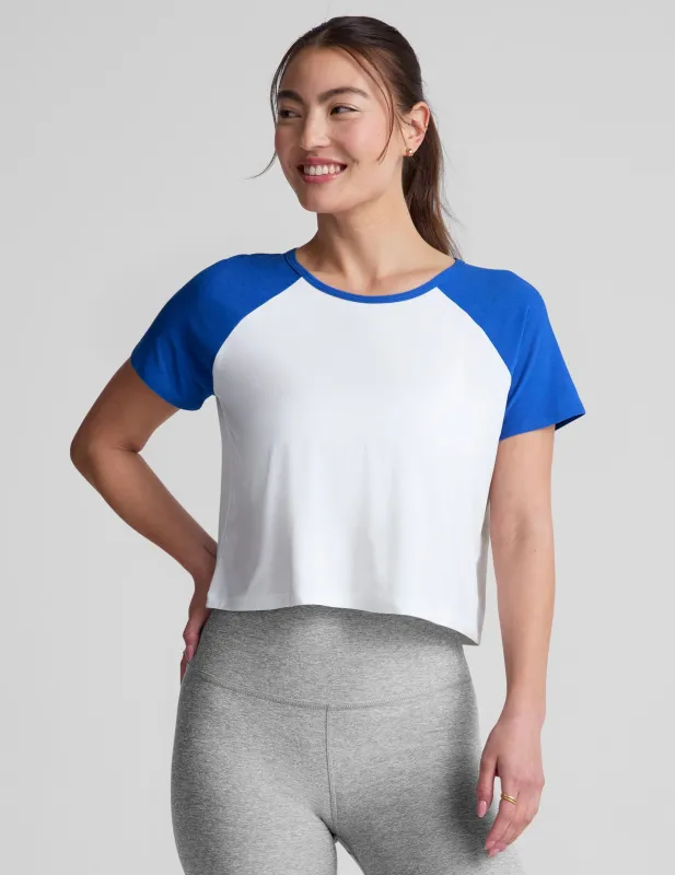 Featherweight Colorblock Tee sold by Beyond Yoga