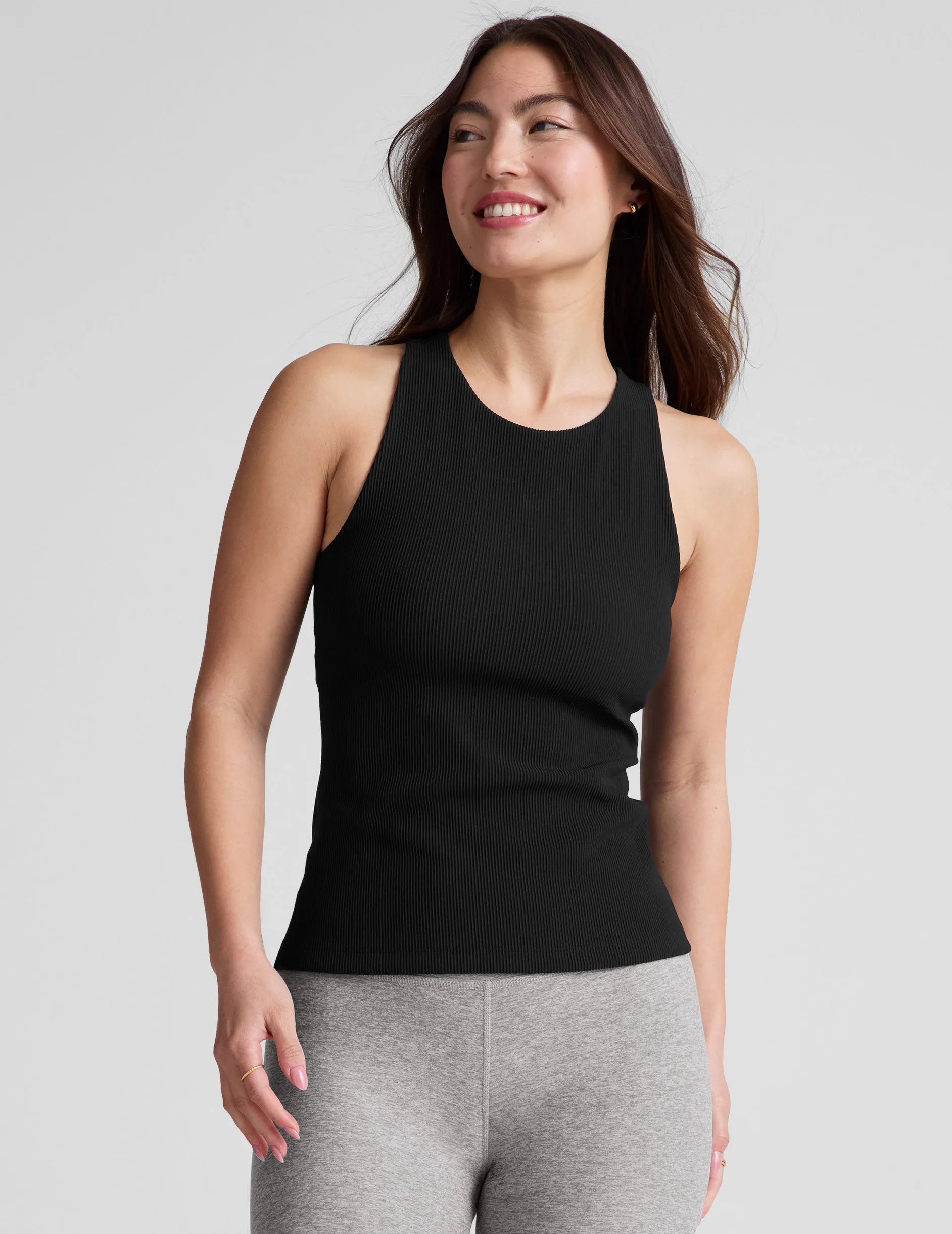 Refocus Ribbed Classic Tank sold by Beyond Yoga