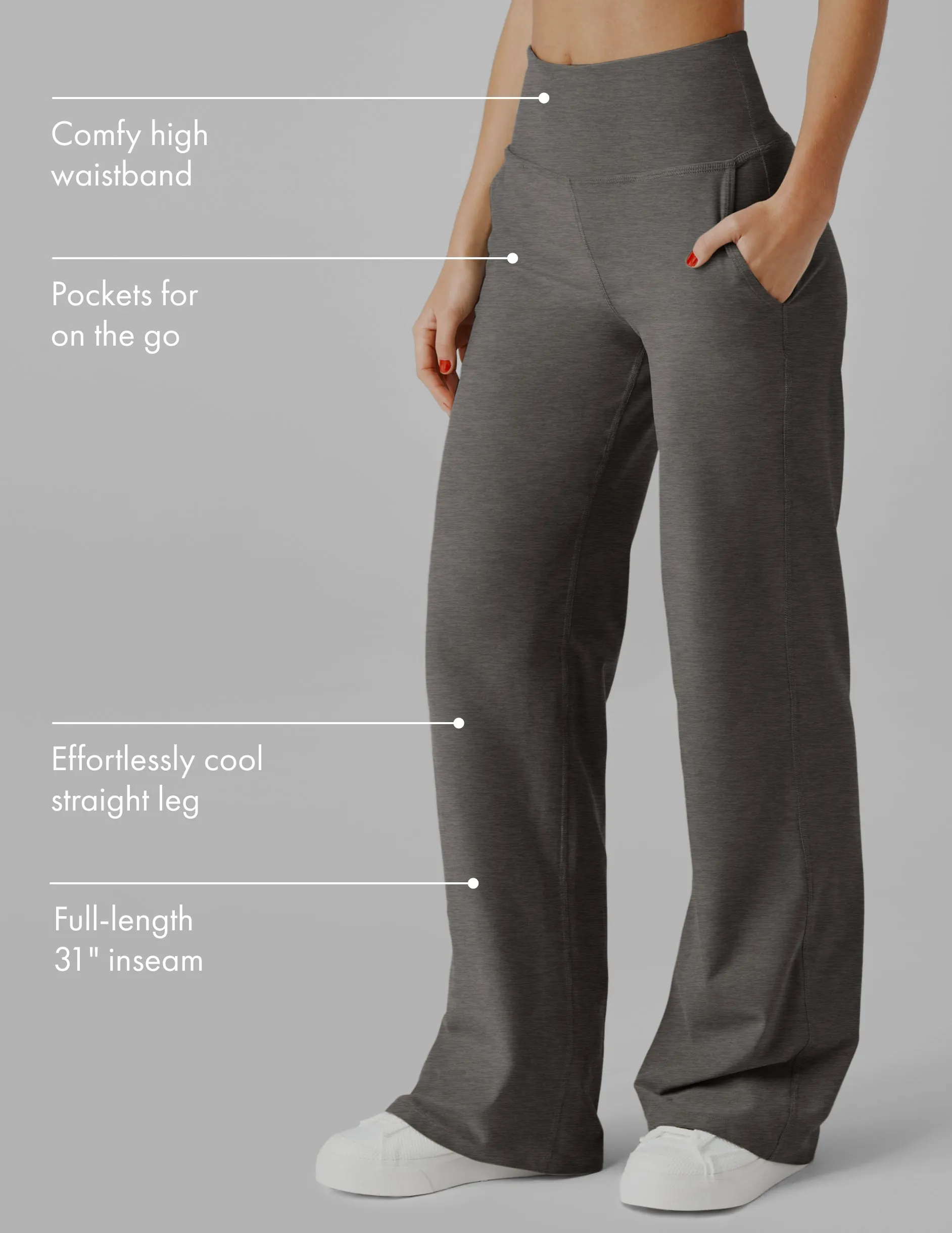 Spacedye Laid Back Wide Leg Pant 31" sold by Beyond Yoga product image thumbnail 2