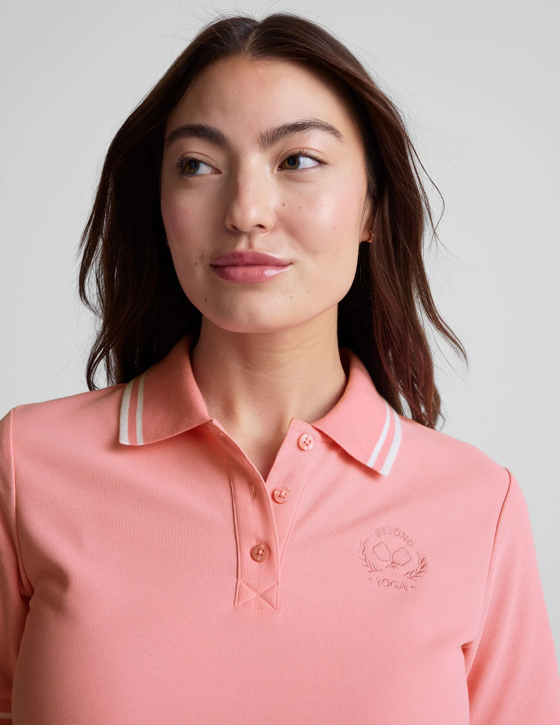 Country Club Polo Tee sold by Beyond Yoga product image thumbnail 4