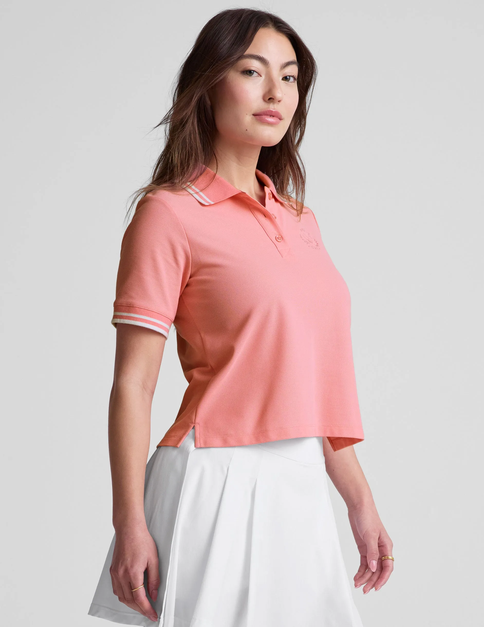 Country Club Polo Tee sold by Beyond Yoga product image thumbnail 2