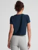 Featherweight Supreme Cropped Tee sold by Beyond Yoga