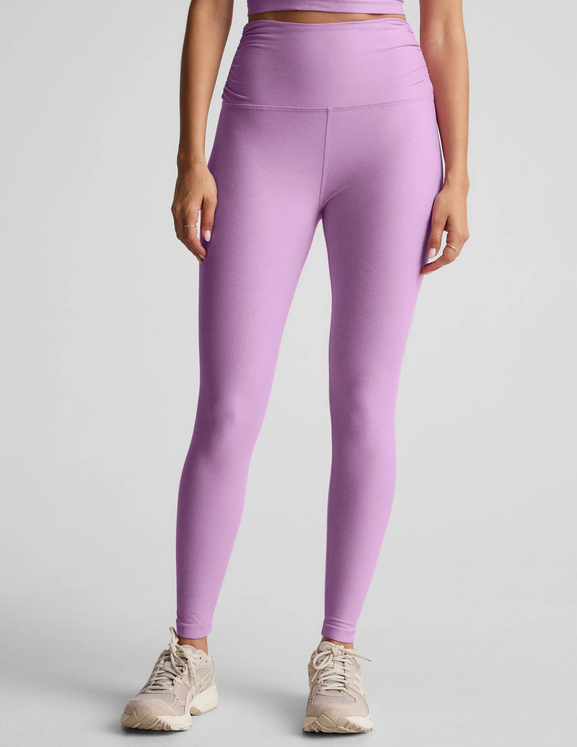 Spacedye Raise The Barre Shirred Legging sold by Beyond Yoga