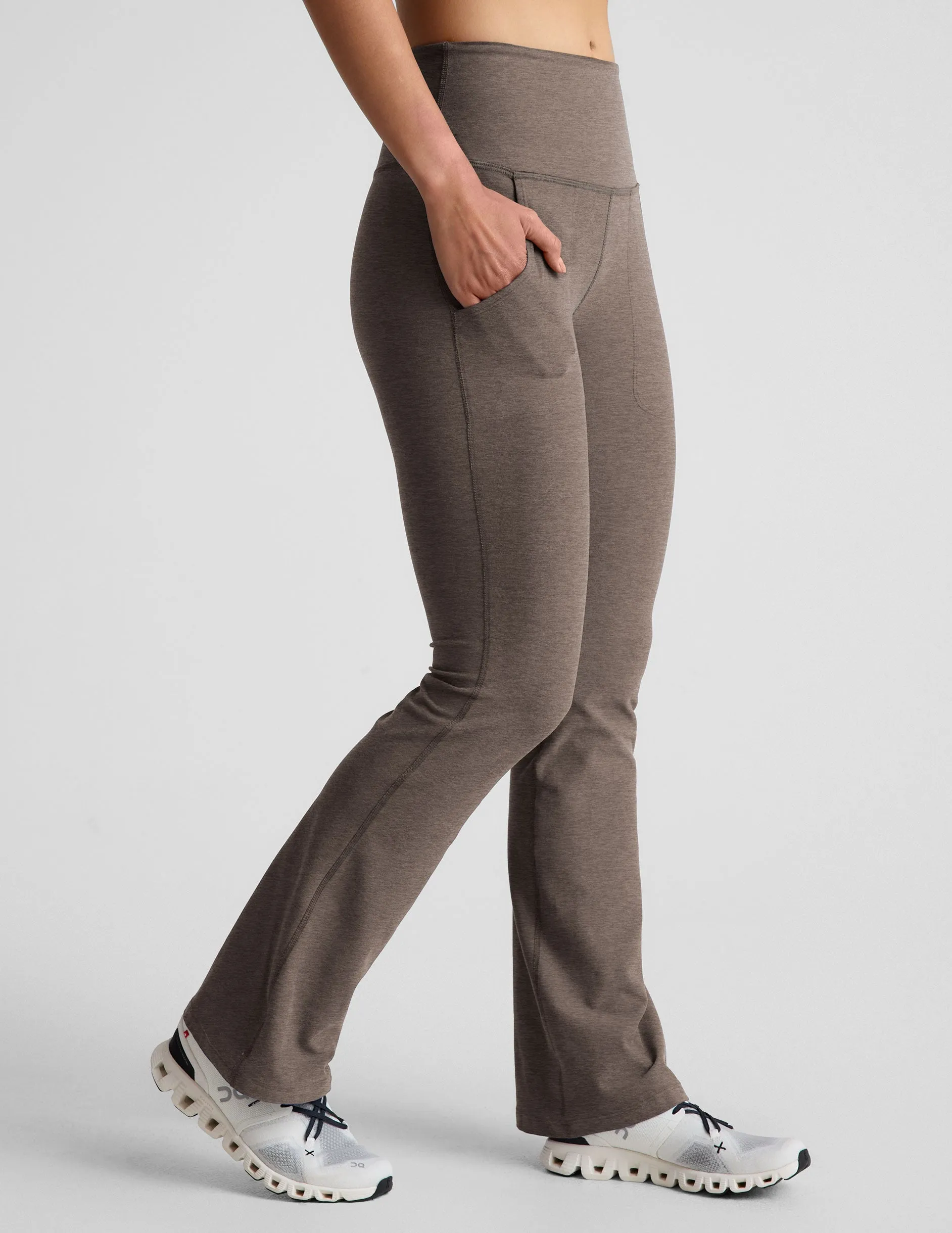 Spacedye High Waisted Practice Pocket Bootcut Pant sold by Beyond Yoga product image thumbnail 2