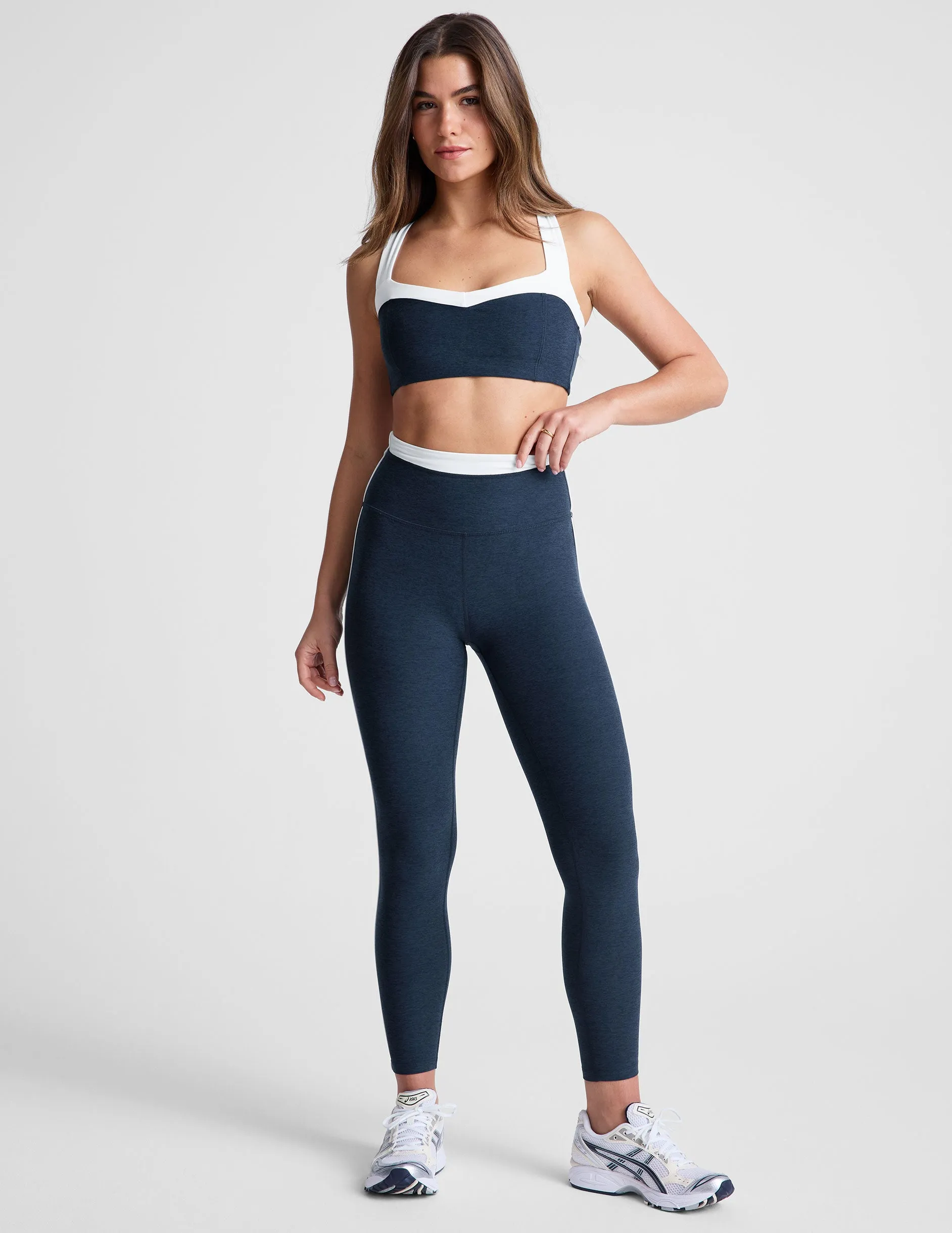 Spacedye Trophy High Waisted Midi Legging sold by Beyond Yoga