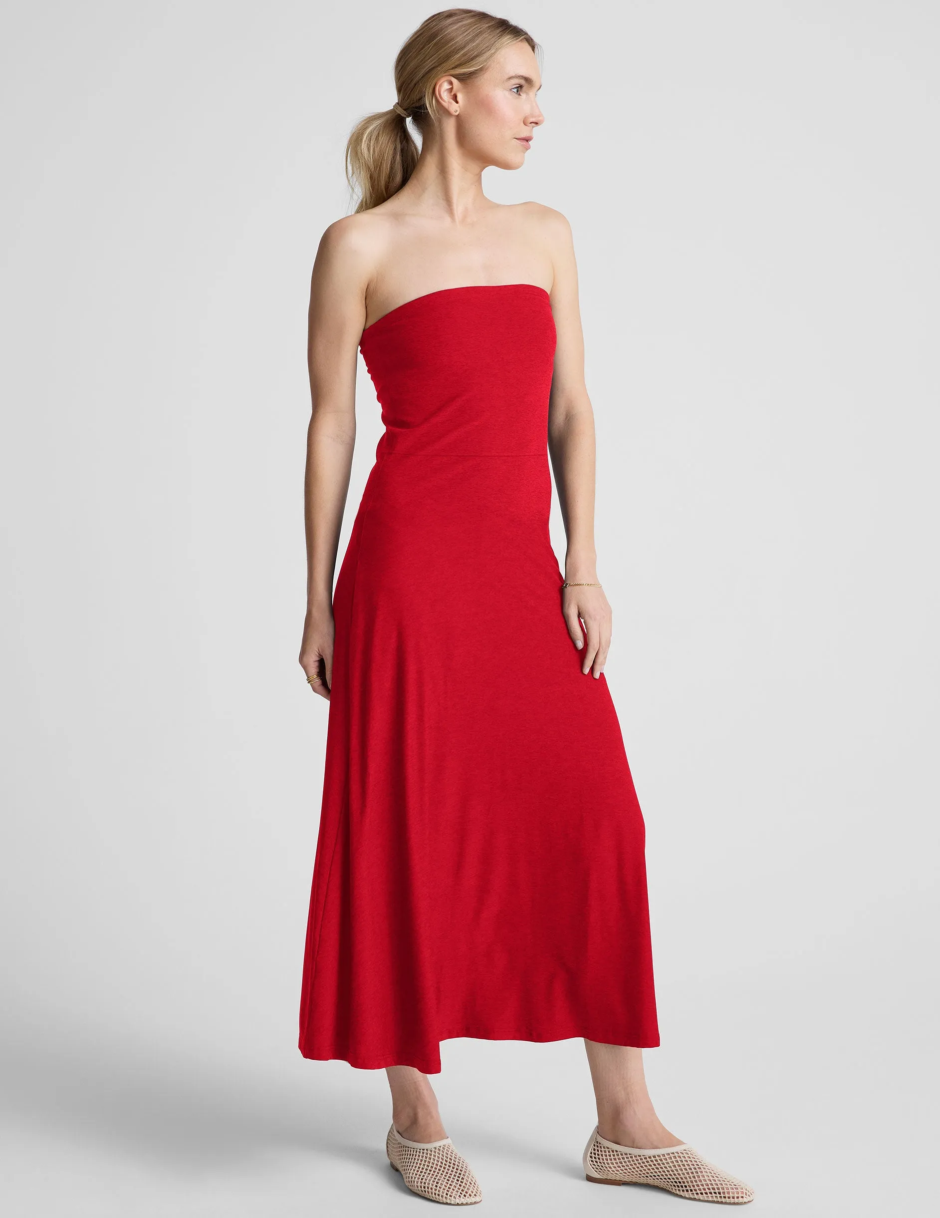 Featherweight Strapless Dress sold by Beyond Yoga product image thumbnail 3