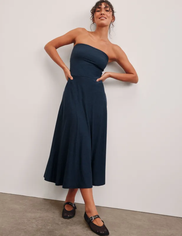 Featherweight Strapless Dress sold by Beyond Yoga