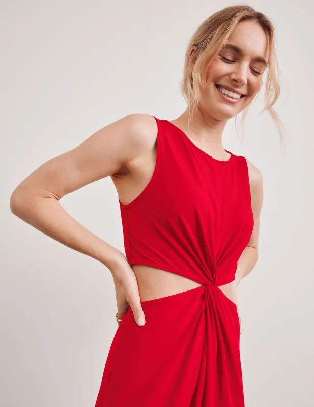 Around The World Front Twist Dress sold by Beyond Yoga