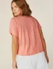 Signature High Low Cropped Tee sold by Beyond Yoga