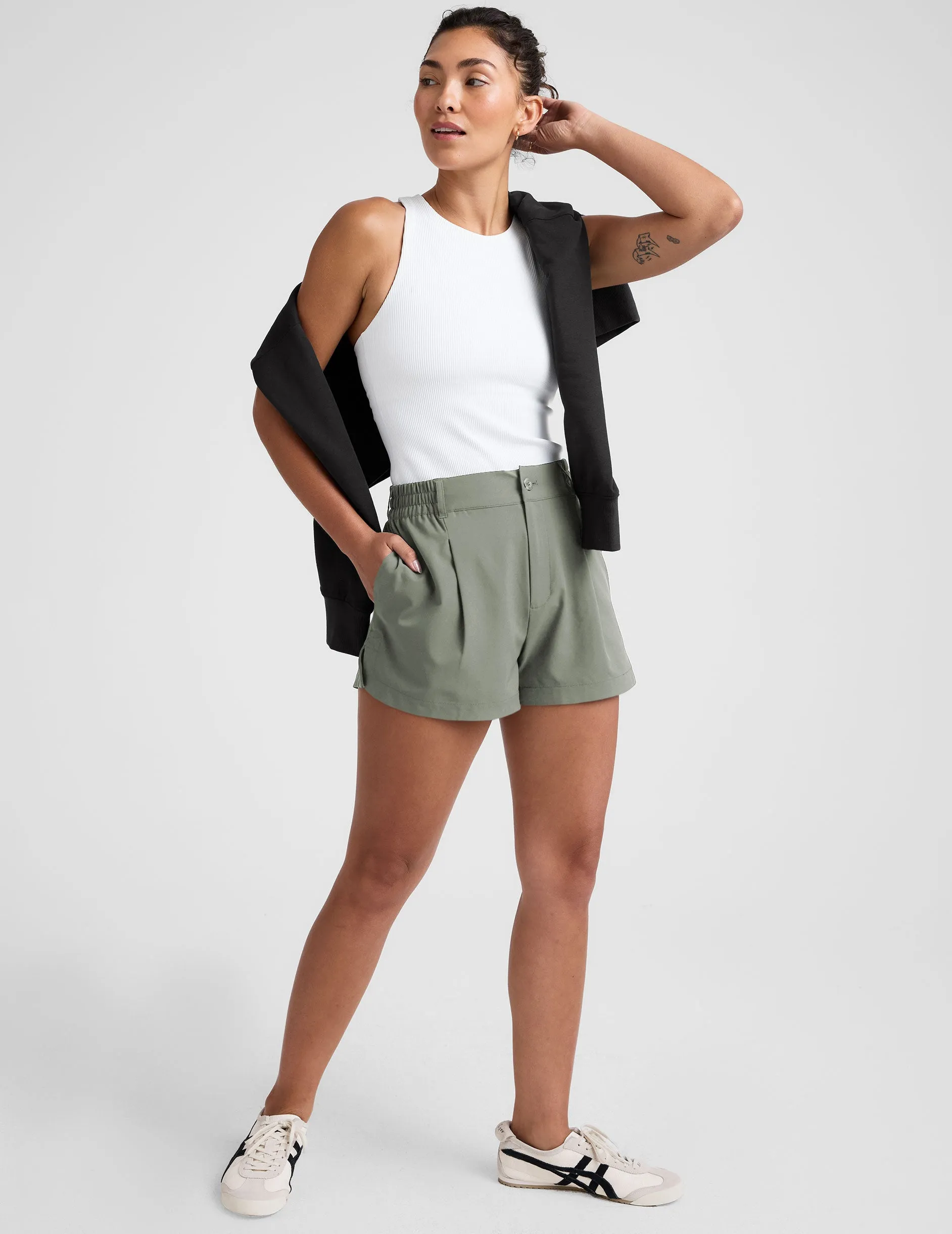 Status Shorts sold by Beyond Yoga