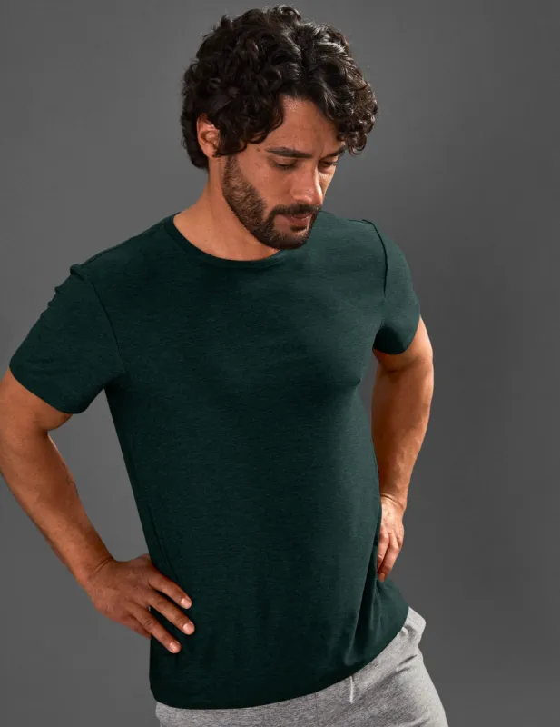 Featherweight Always Beyond Men's Crew Tee sold by Beyond Yoga