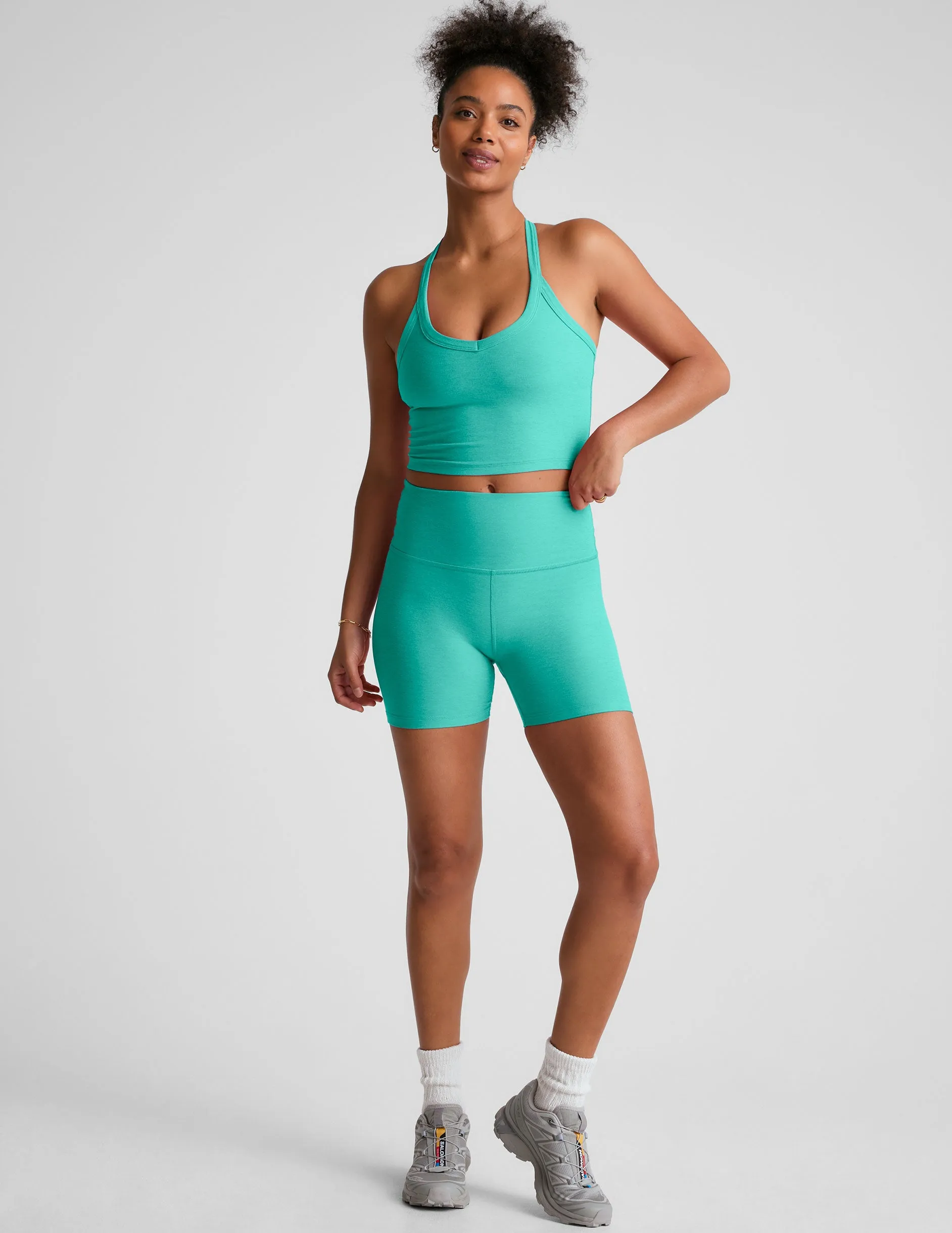 Spacedye On The Up Cropped Tank sold by Beyond Yoga product image thumbnail 5