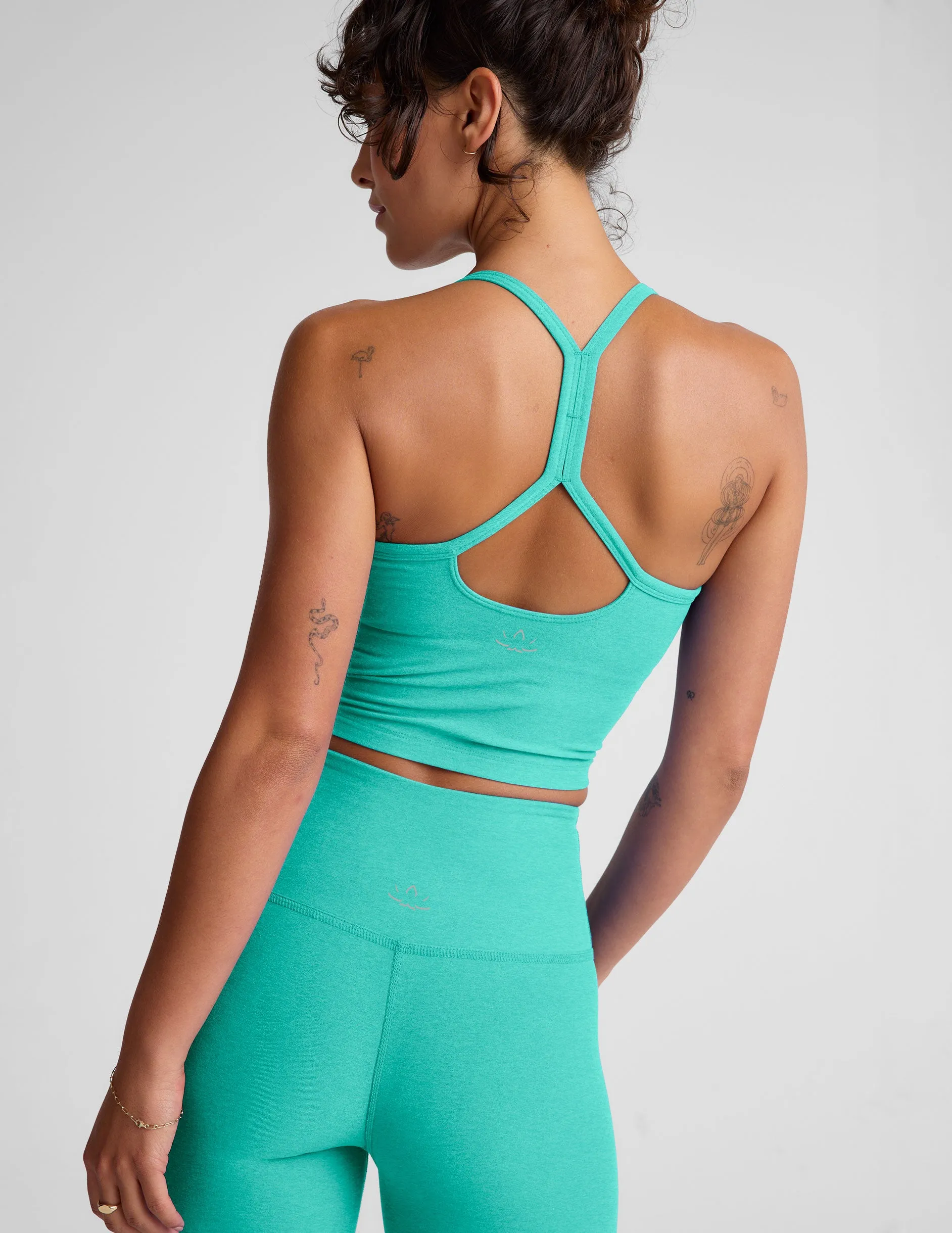 Spacedye Slim Racerback Cropped Tank sold by Beyond Yoga product image thumbnail 3