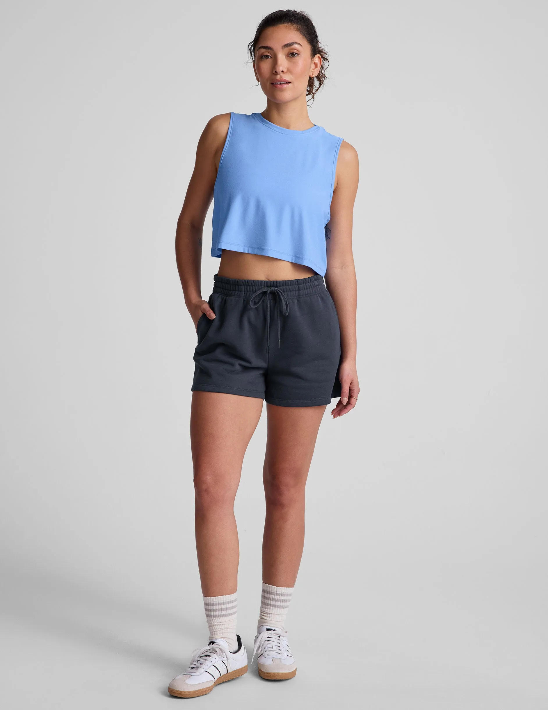 Featherweight Minimal Cropped Tank sold by Beyond Yoga product image thumbnail 5